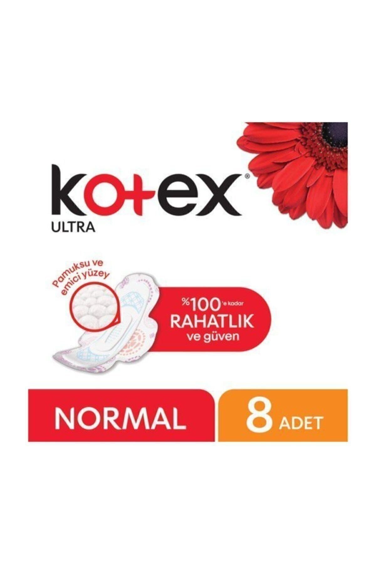 Kotex Tekli Hijyenik Ped Normal 8'li (24 adet)