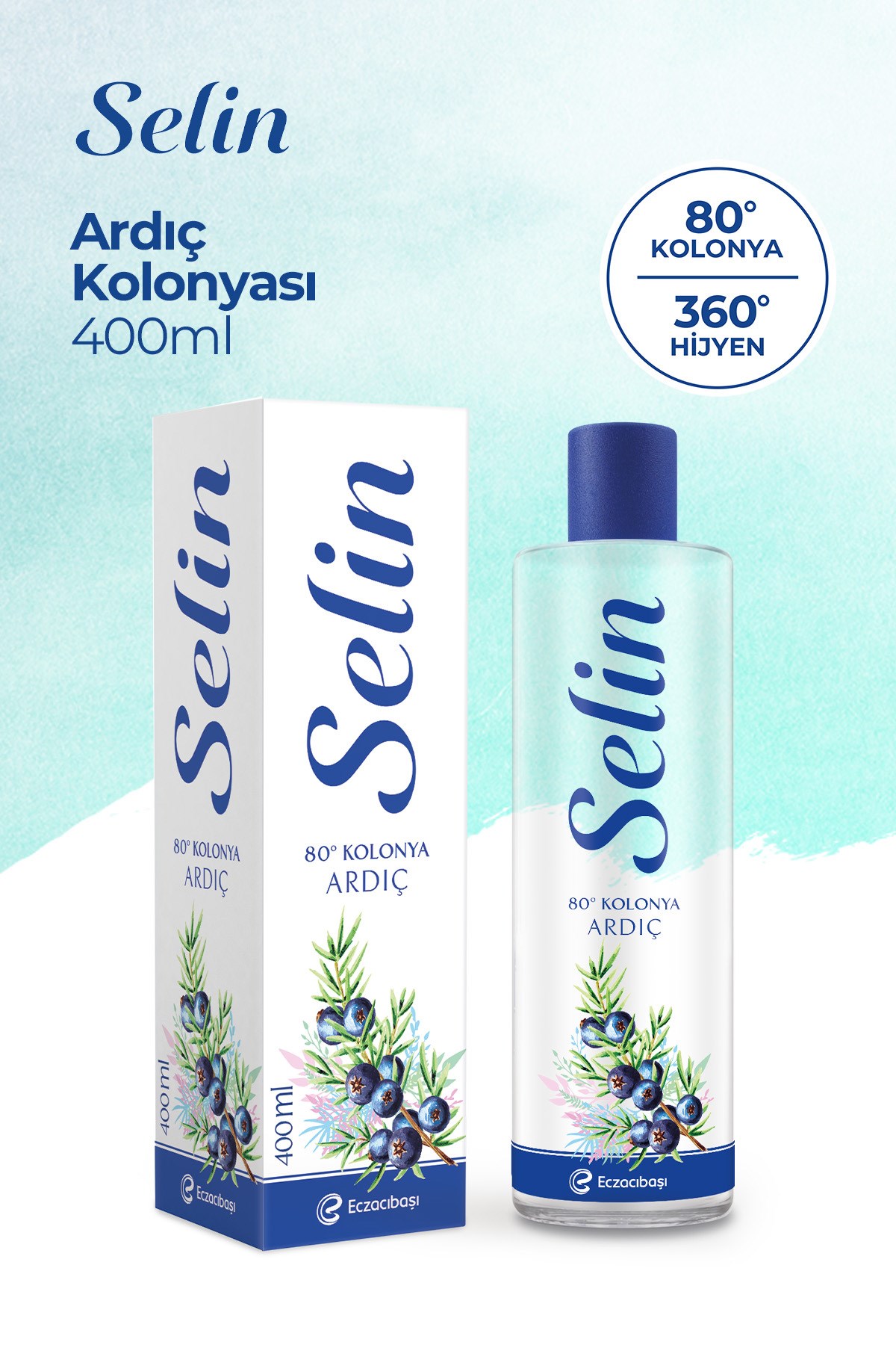 Selin Ardıç Kolonyası 400 ml (2 adet)