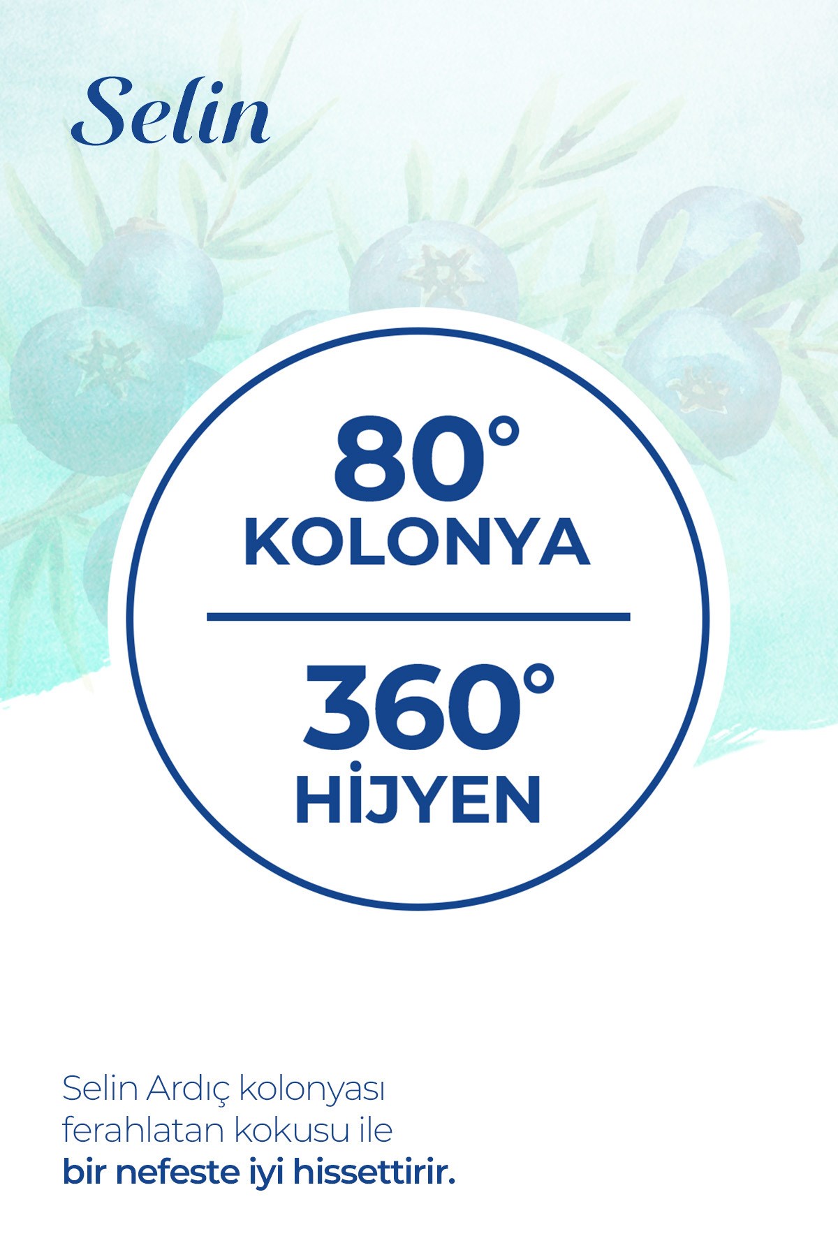 Selin Ardıç Kolonyası 400 ml (2 adet)