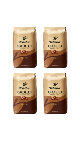 Tchibo Gold Selection Çekirdek Kahve 250 gr (4 adet)