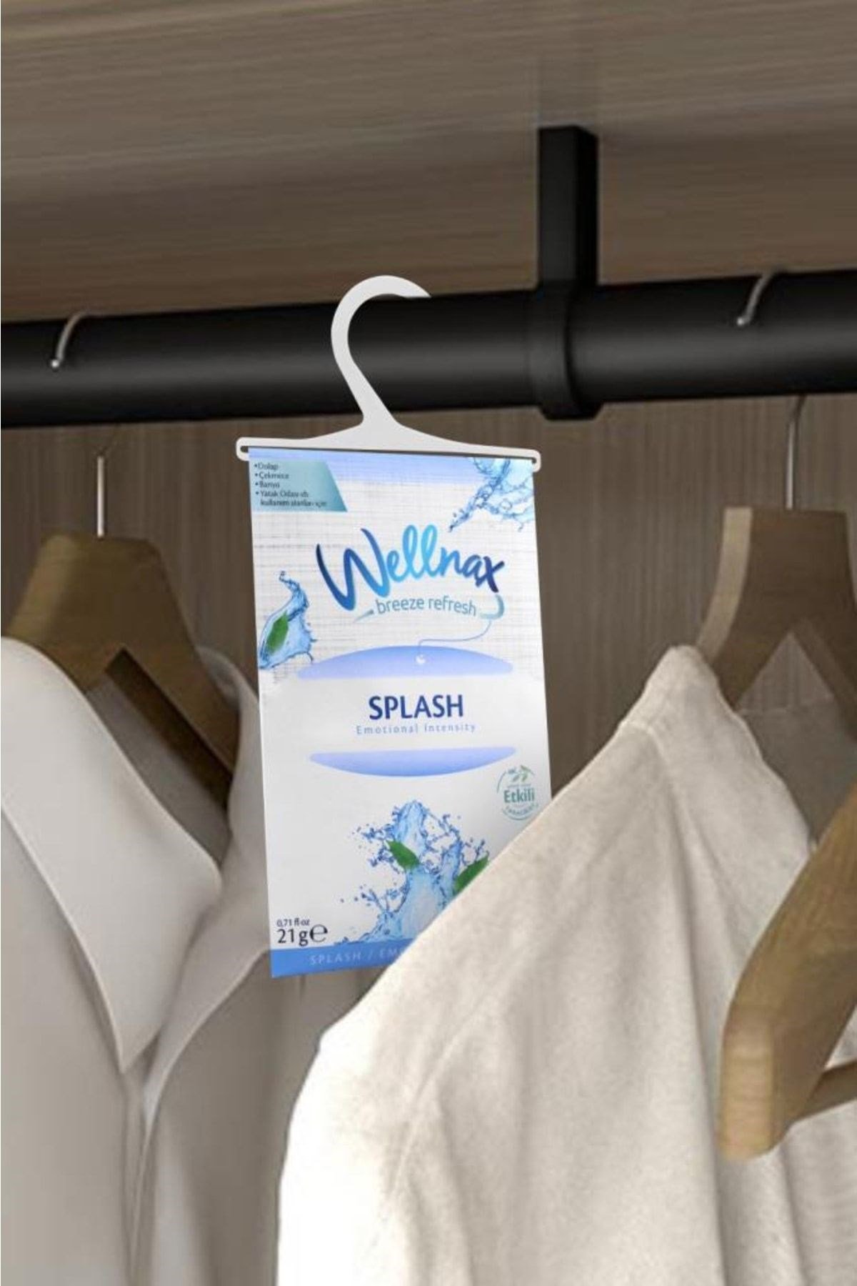 Wellnax Askılı Dolap Ve Çekmece Kokusu Splash (4 adet)