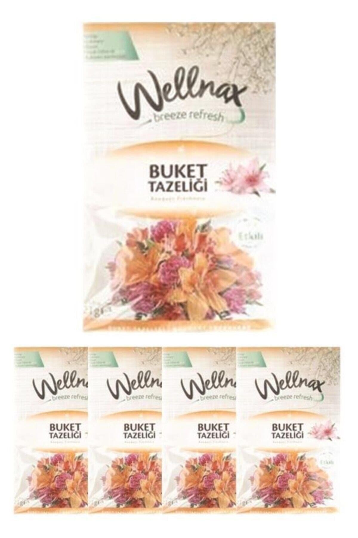 Wellnax Askılı Dolap ve Çekmece Kokusu Buket Tazeliği (5 adet)