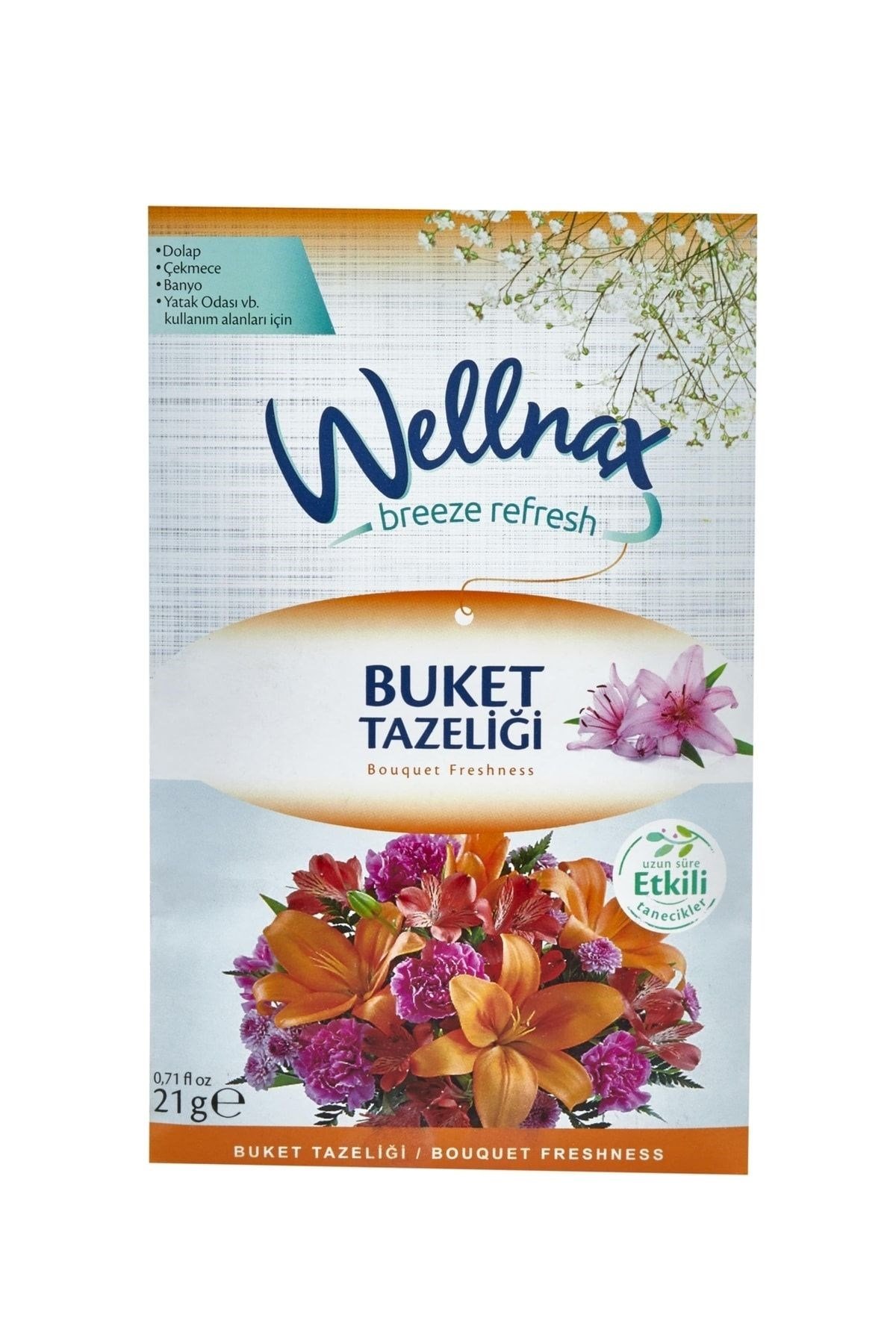Wellnax Askılı Dolap Ve Çekmece Kokusu Splash (2 adet)