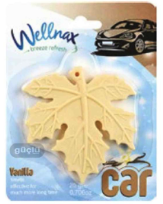 Wellnax Yaprak Oto Kokusu Ferahlatıcı Vanilya  
