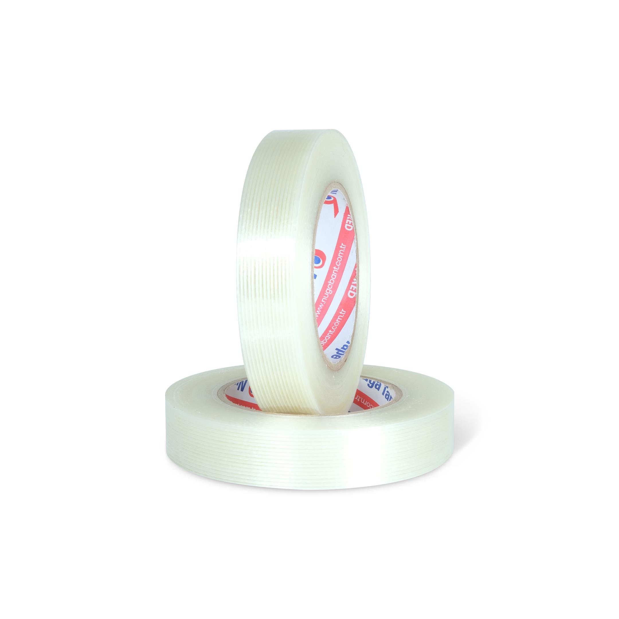 25 MM X 50 MT TAKVİYELİ AMBALAJ FİLAMENT BANDI