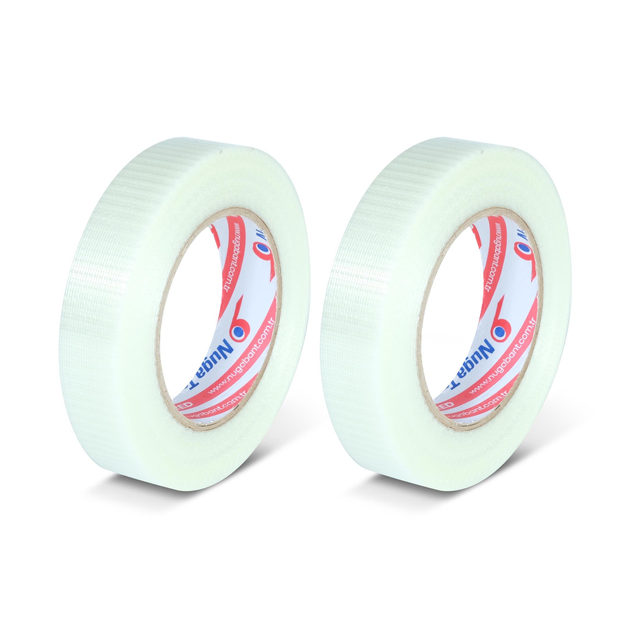 25 MM X 50 MT TAKVİYELİ AMBALAJ FİLAMENT BANDI