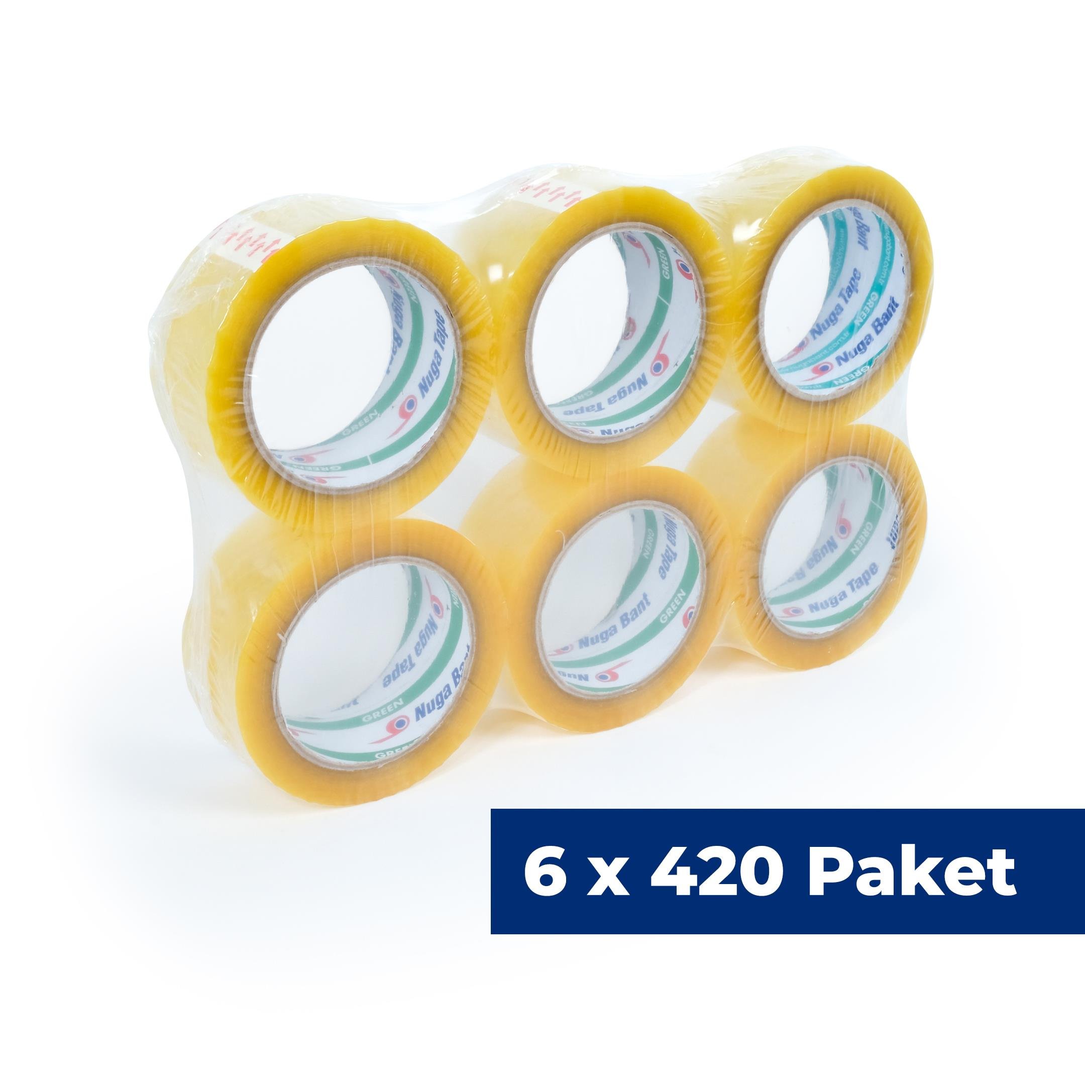 45 MM X 100 MT ŞEFFAF KOLİ BANDI AKRİLİK 