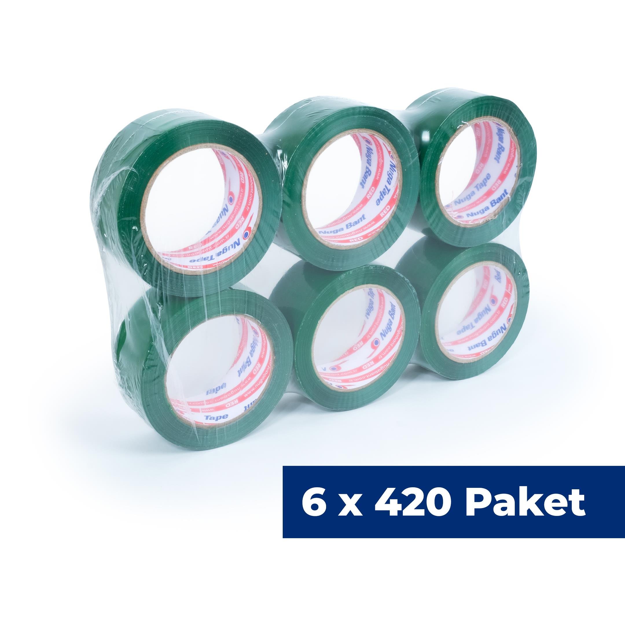45 MM X 100 MT YEŞİL KOLİ BANDI 