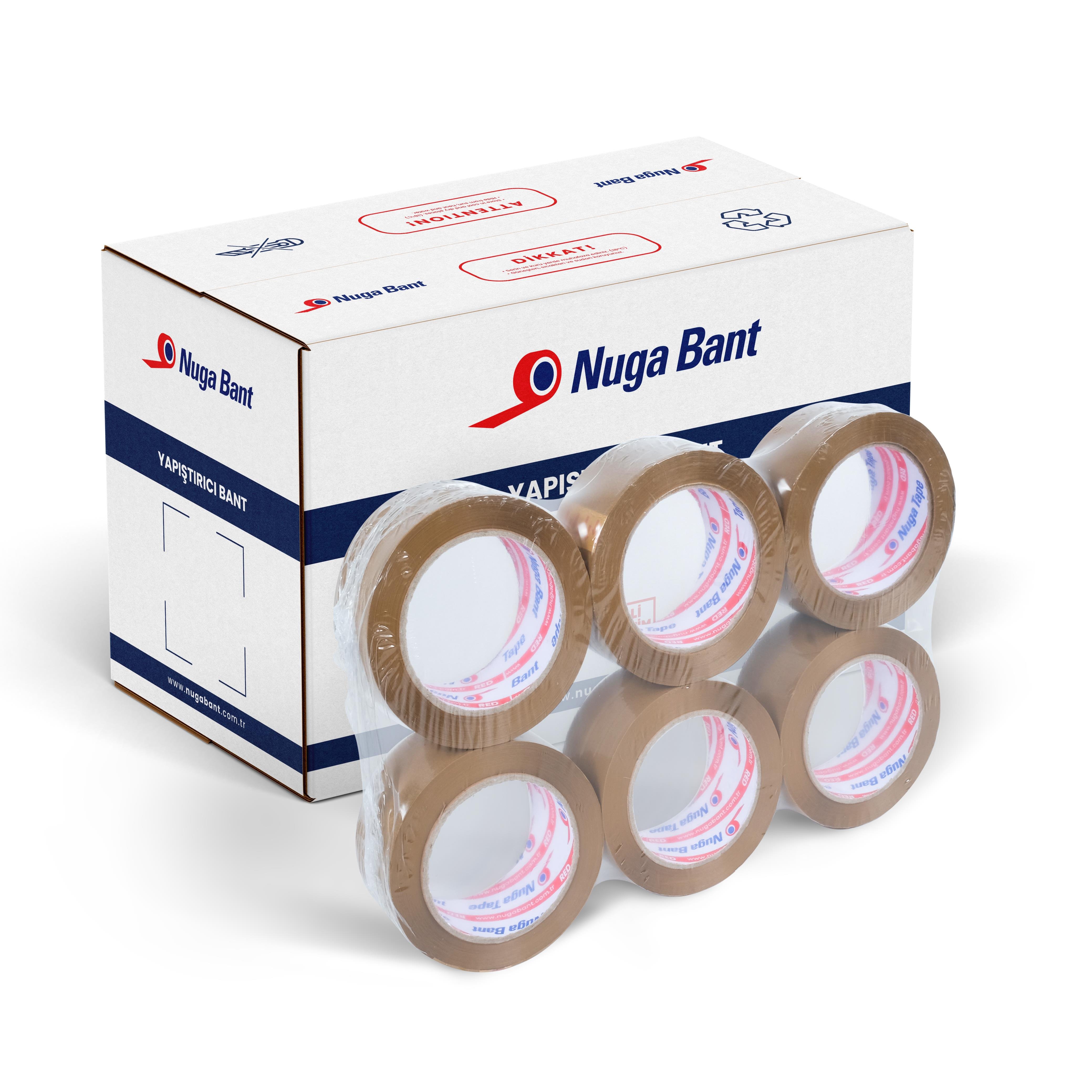 45 MM X 40 MT KAHVE (TABA) KOLİ BANDI 
