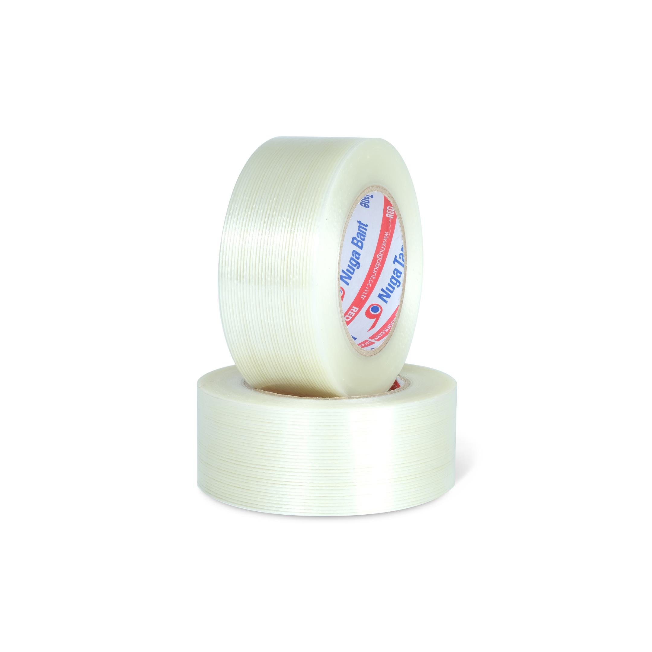 50 MM X 50 MT TAKVİYELİ AMBALAJ FİLAMENT BANDI