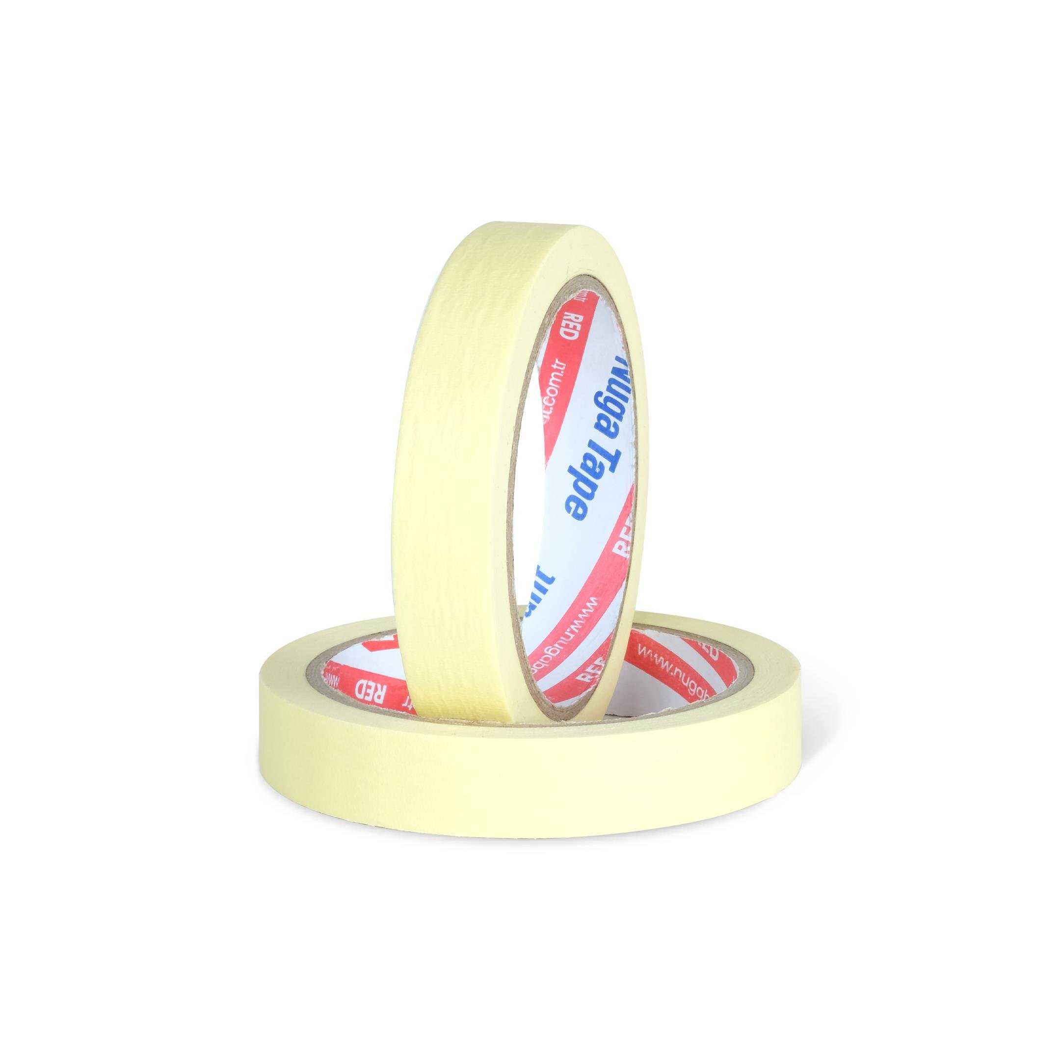 MASKELEME BANDI 18 MM X 25 MT SARI RENK GENEL KULLANIM