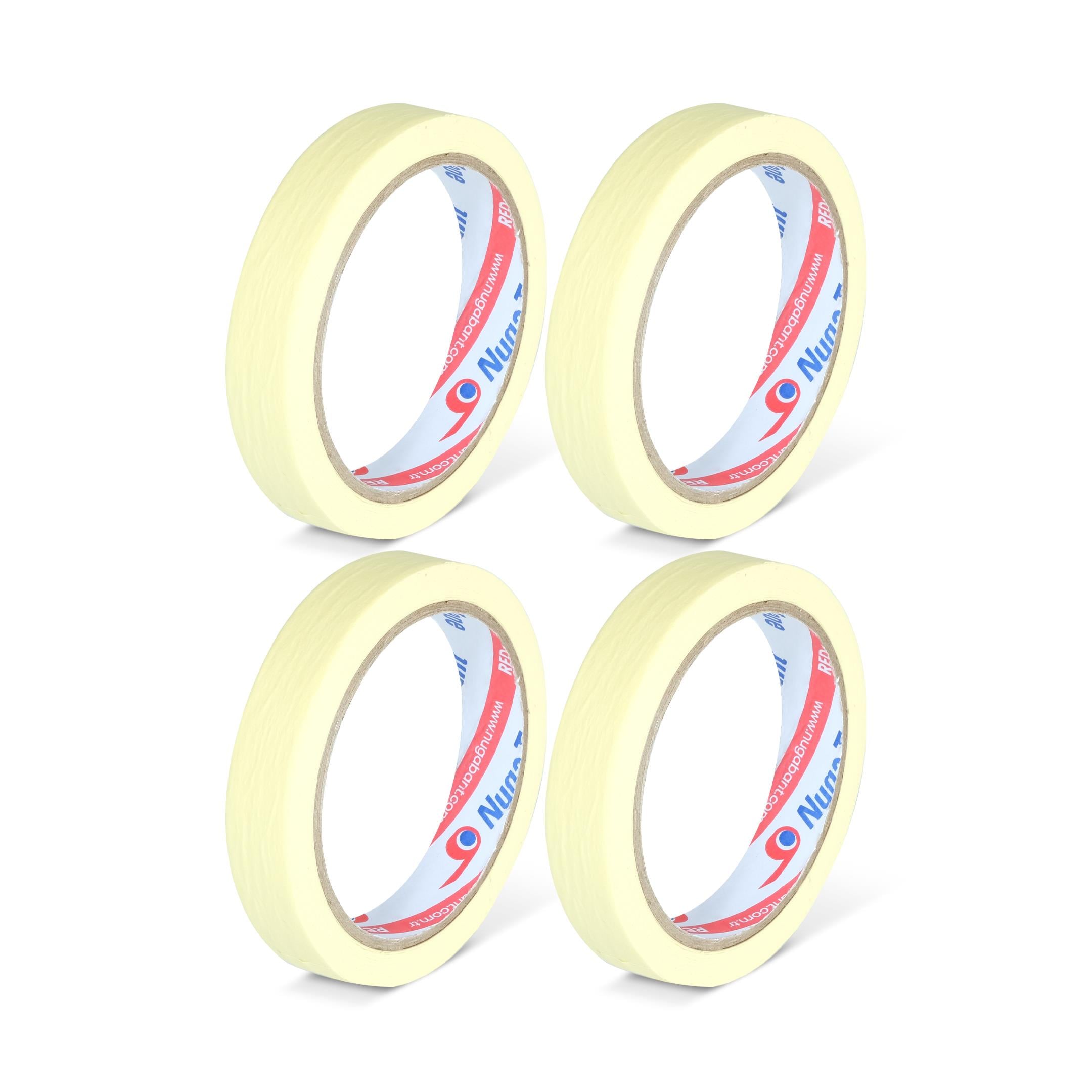 MASKELEME BANDI 18 MM X 25 MT SARI RENK GENEL KULLANIM