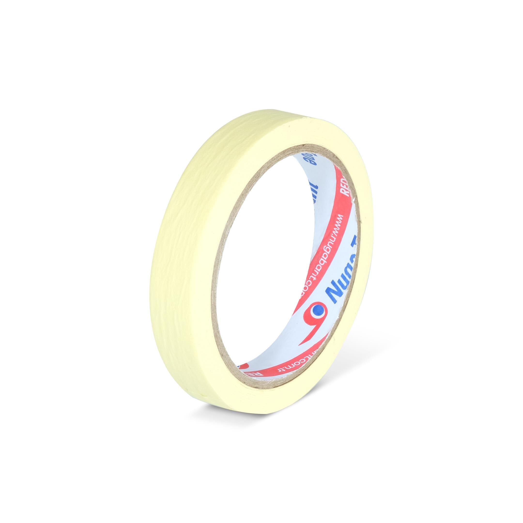 MASKELEME BANDI 18 MM X 25 MT SARI RENK GENEL KULLANIM