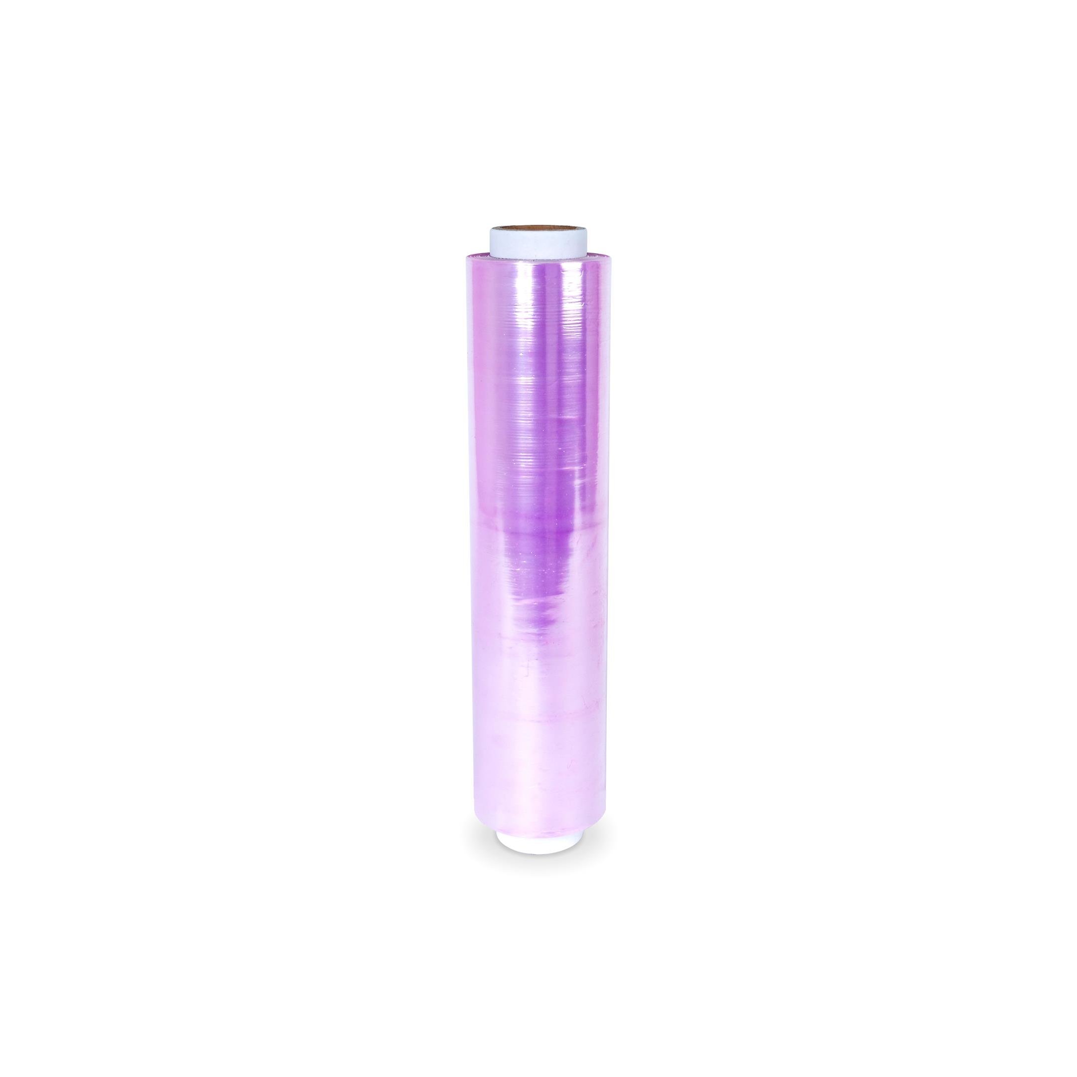 STRECH EL TİPİ GIDA LİLA RENK 9 MİKRON 45 CM 1,3 KG 180 GR MASURA