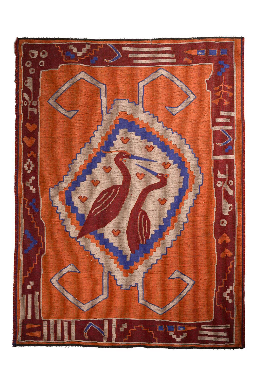 Yün Özel Tasarım Kilim