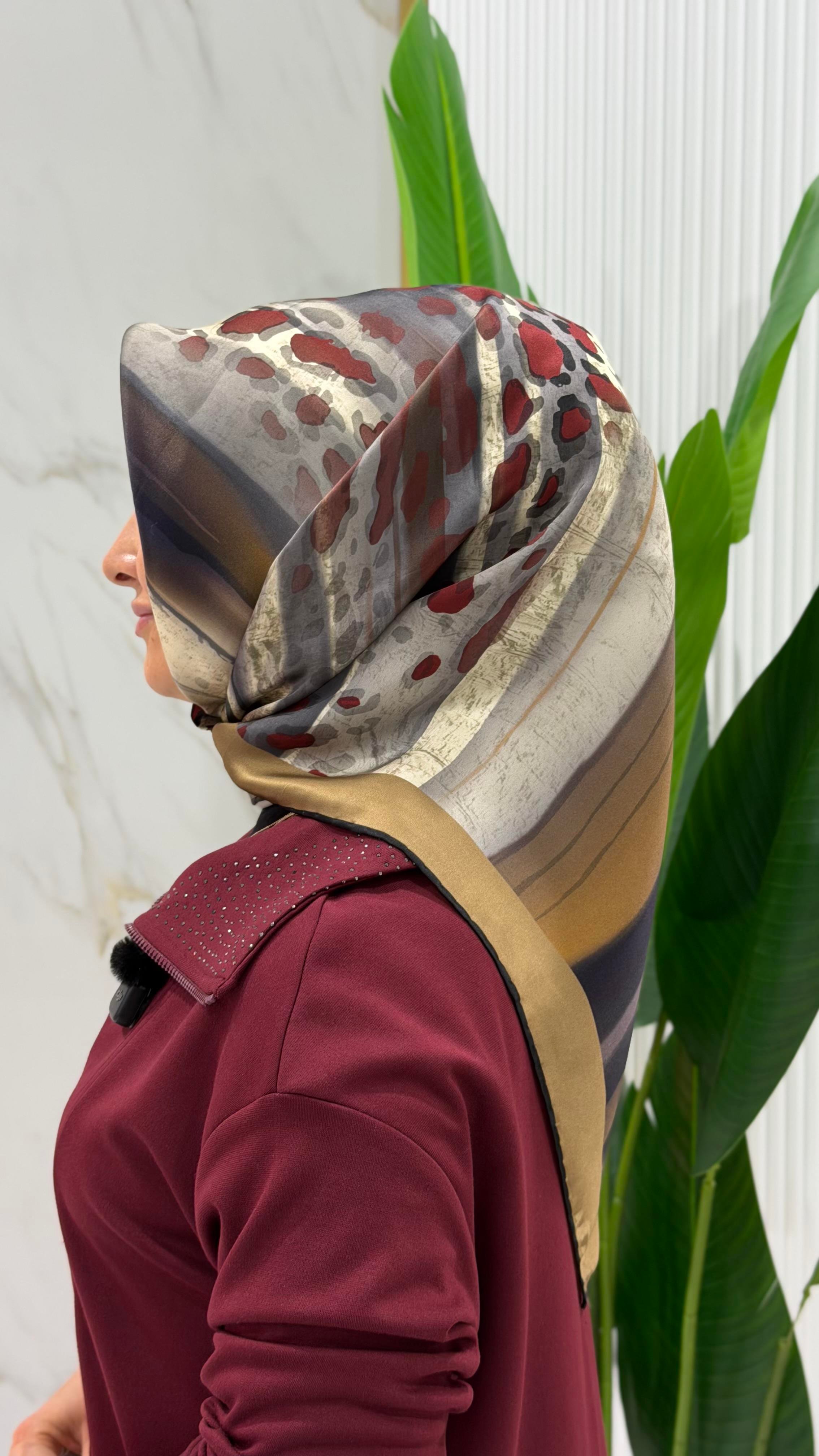 AKER SURA İPEK EŞARP -8775701-311