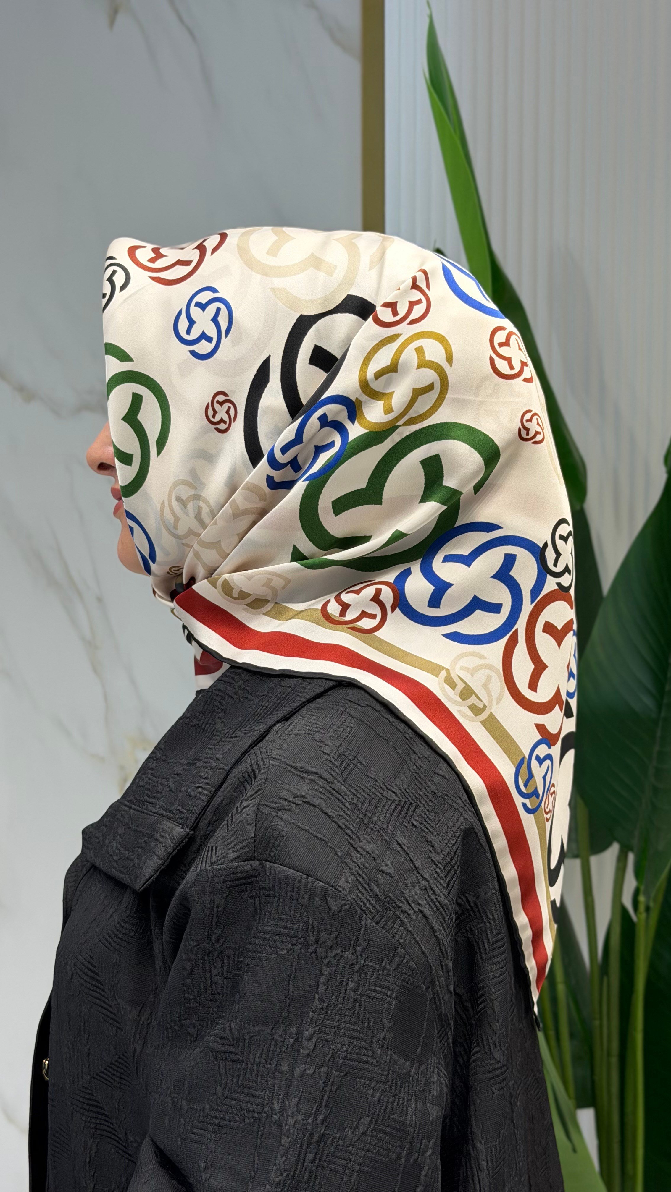 AKER SURA İPEK EŞARP 8831701-311