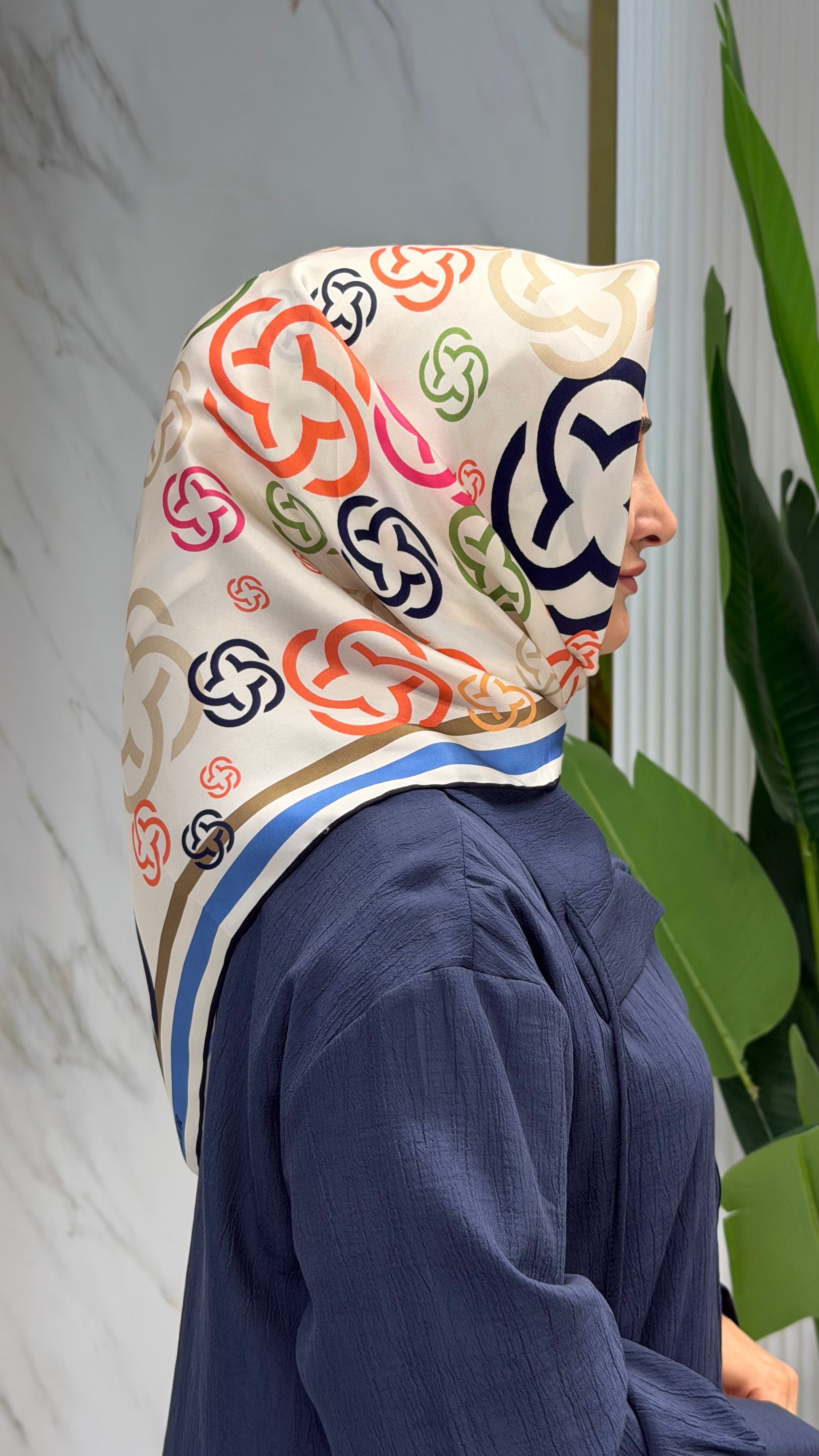 AKER SURA İPEK EŞARP 8831701-321