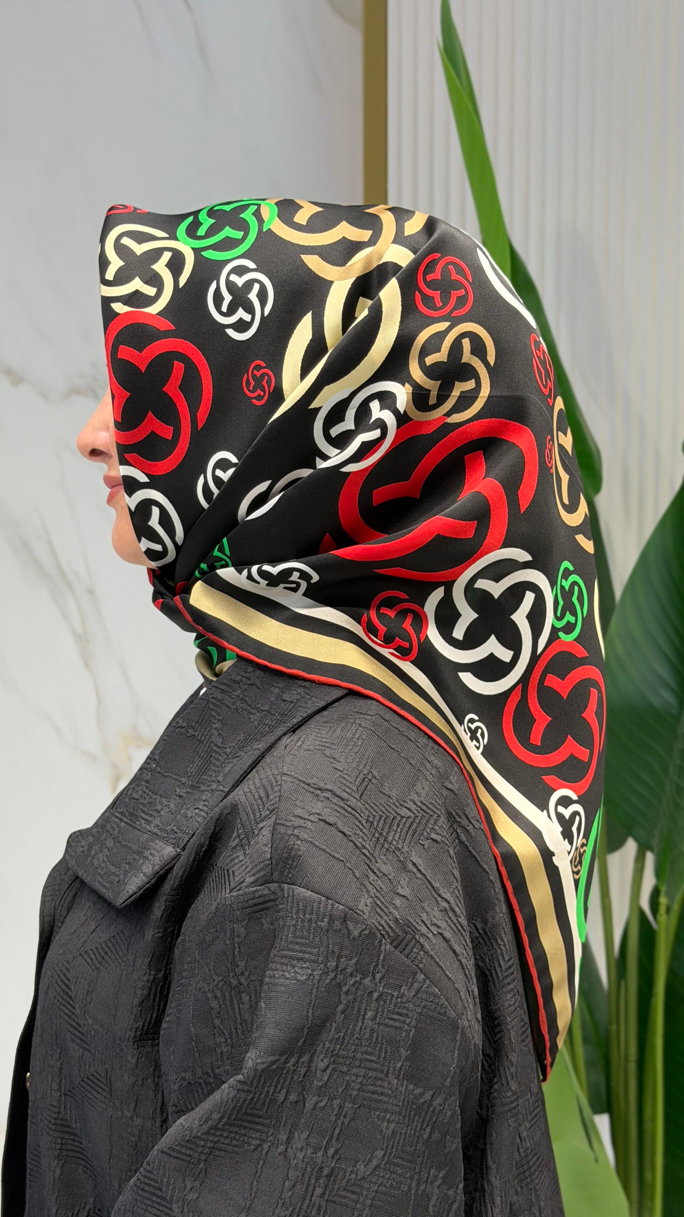 AKER SURA İPEK EŞARP 8831701-341