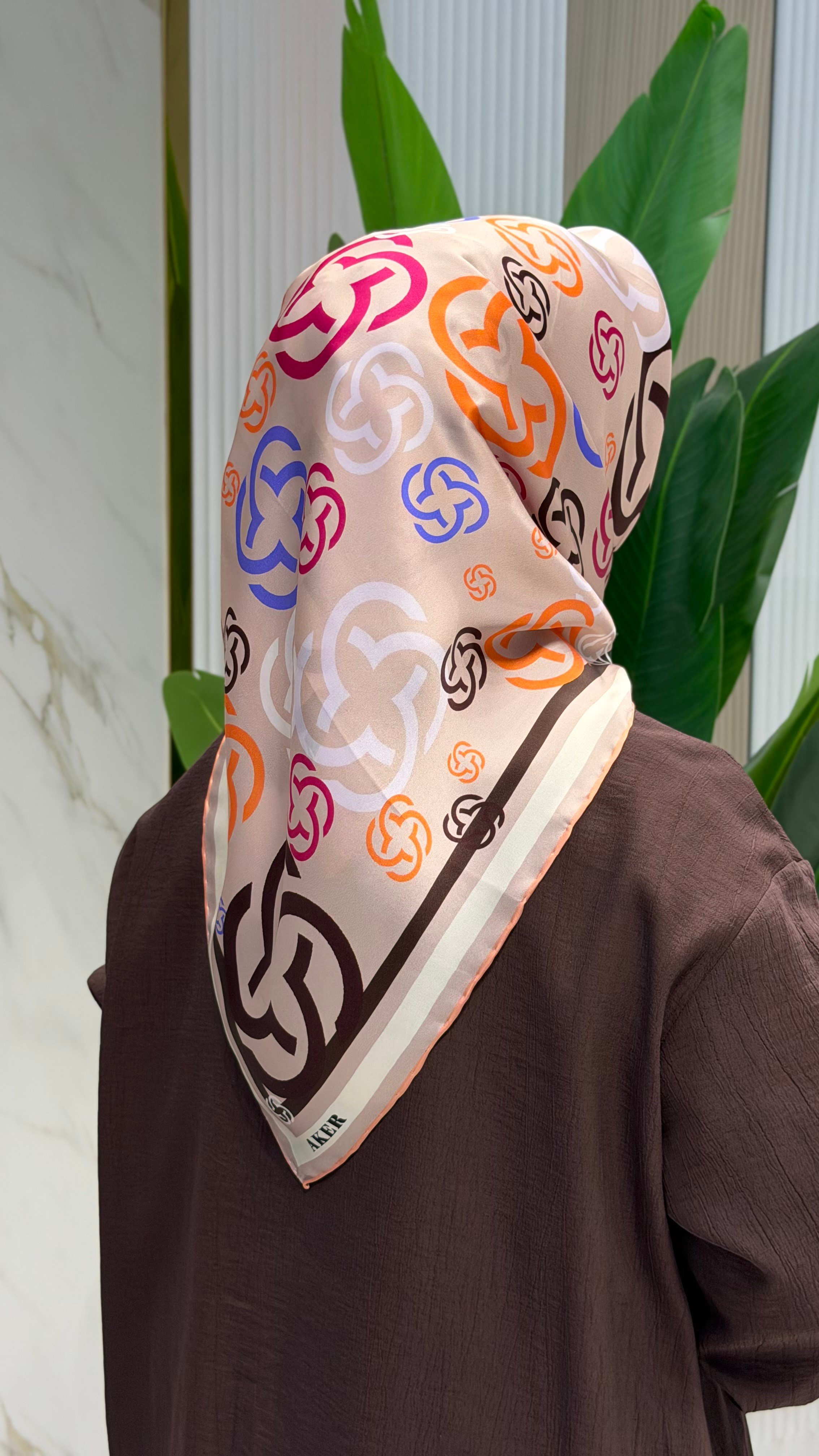 AKER SURA İPEK EŞARP 8831701-362