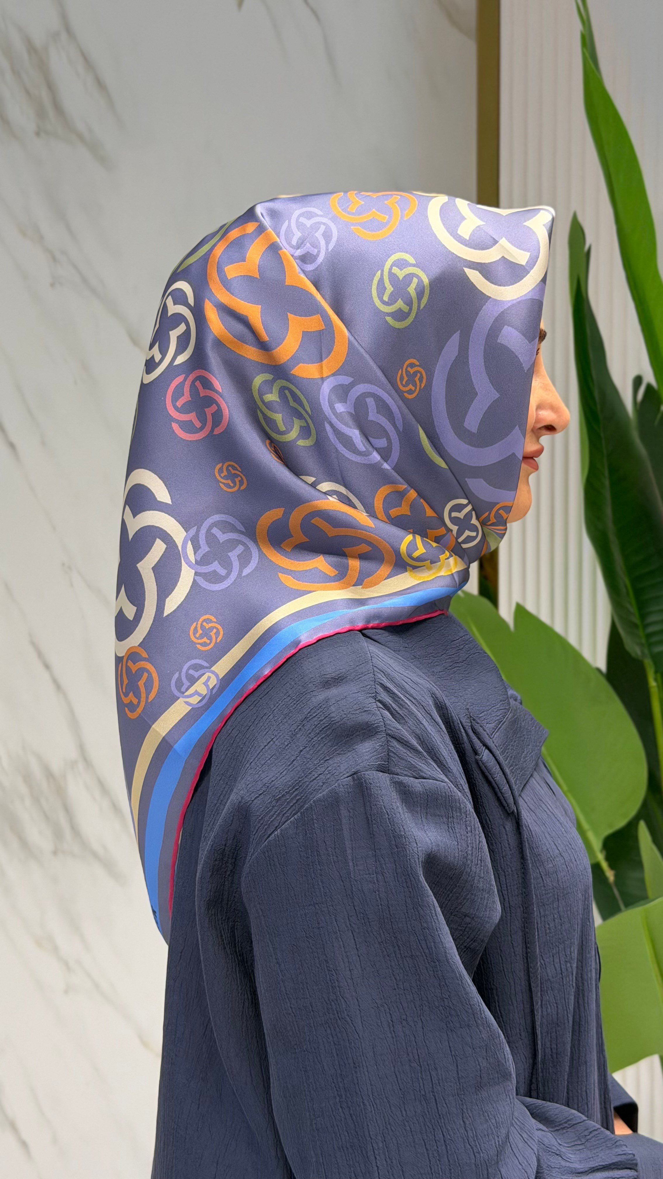 AKER SURA İPEK EŞARP 8831701-391