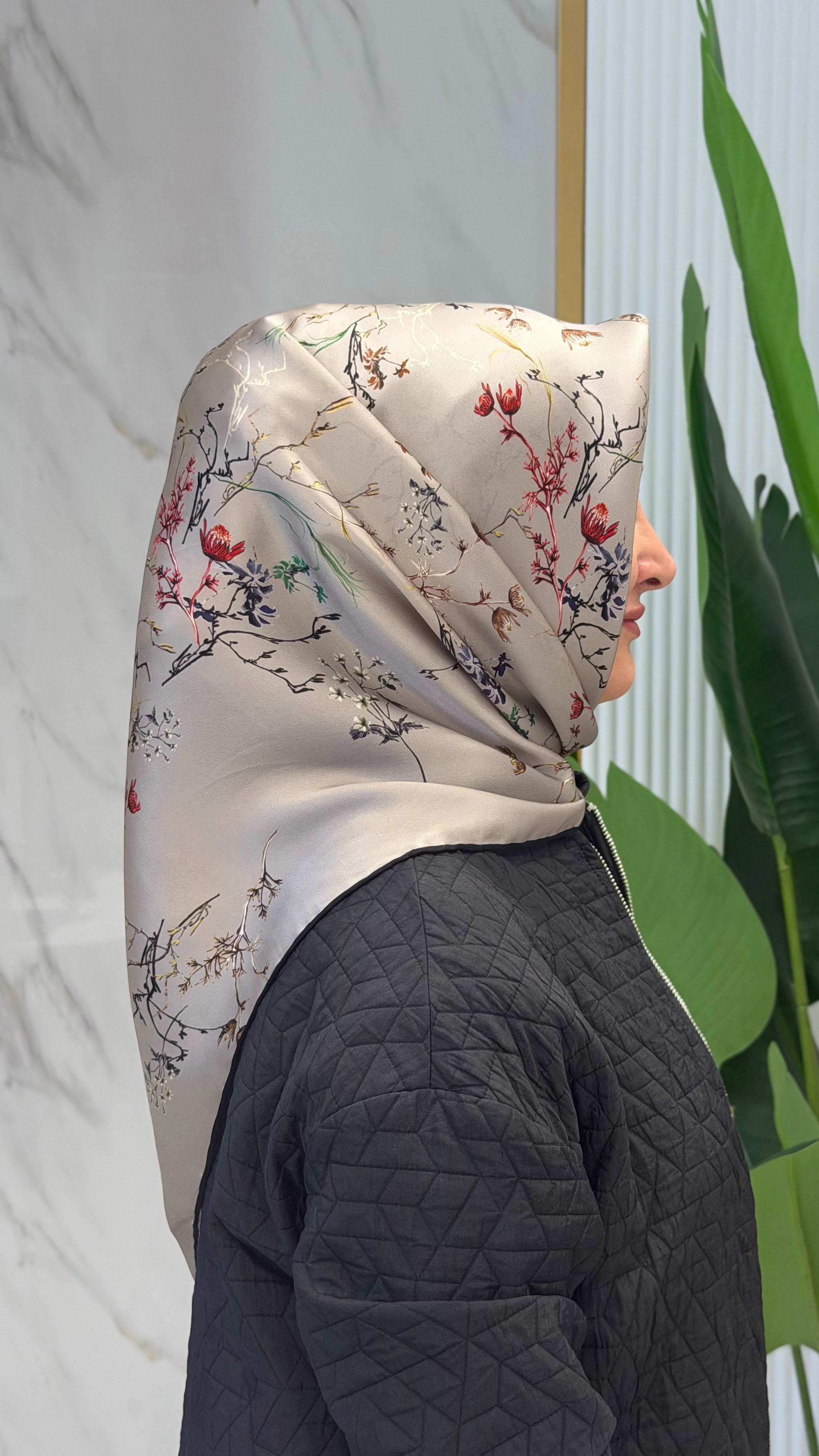 AKER SURA İPEK EŞARP - 9077701-313