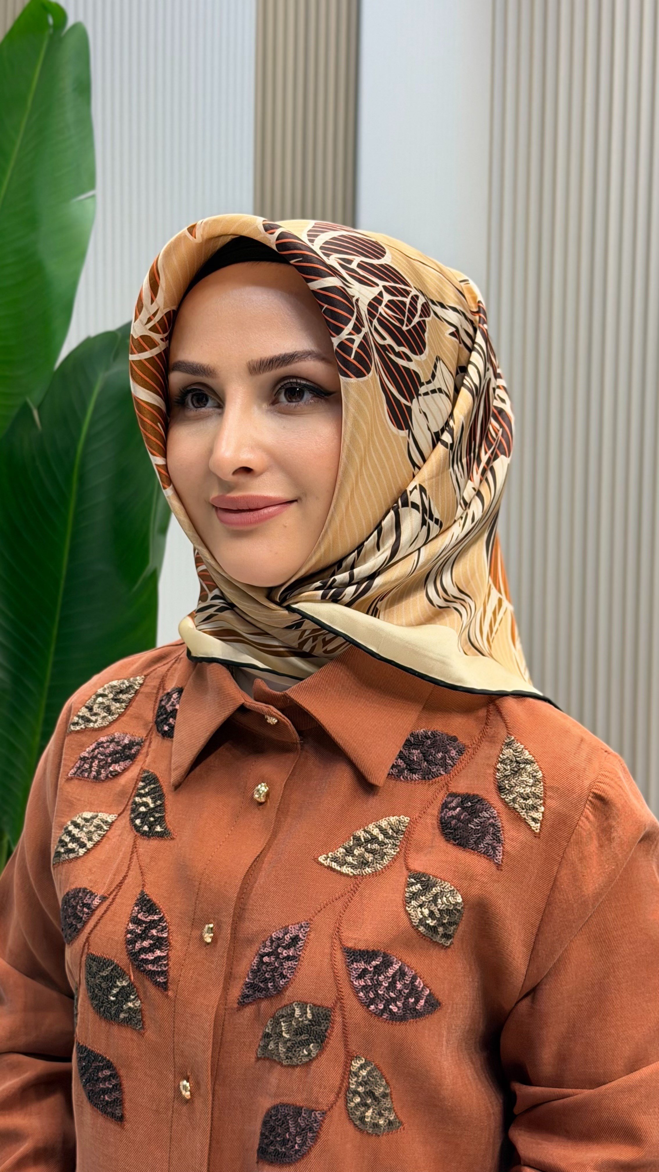 AKER SURA İPEK EŞARP -9162701-313