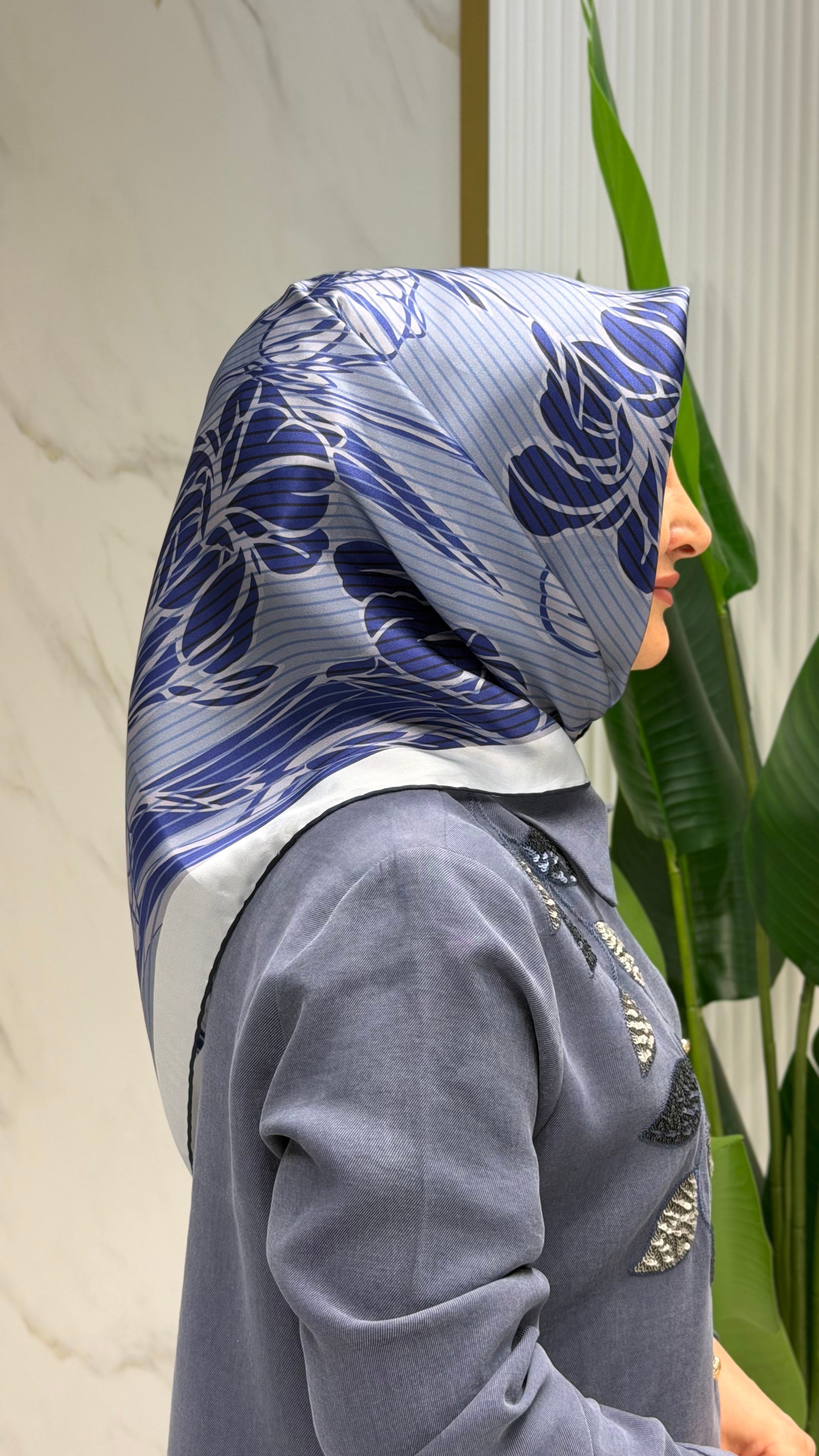 AKER SURA İPEK EŞARP -9162701-322