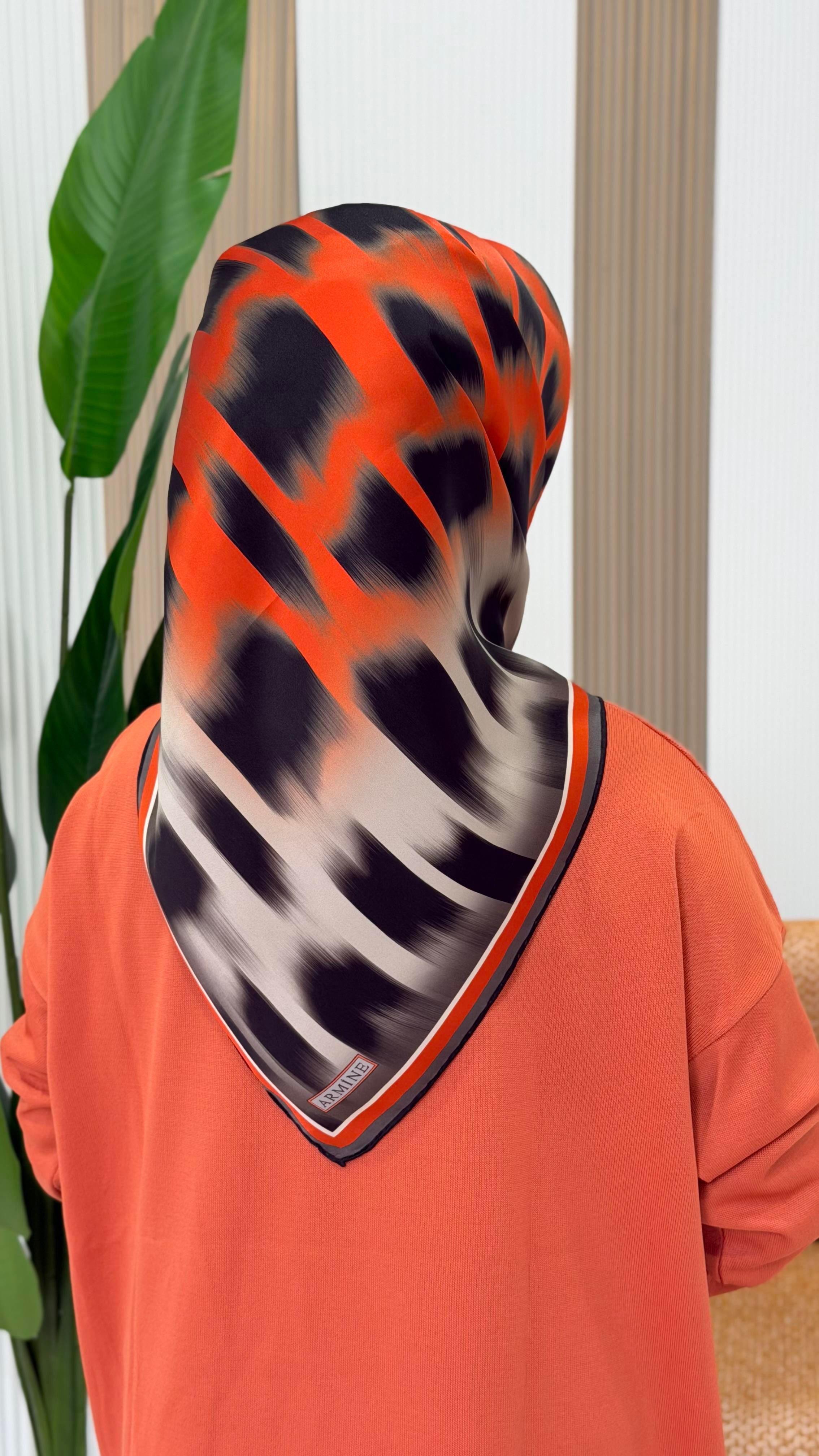 ARMİNE SURA İPEK EŞARP -9155-03