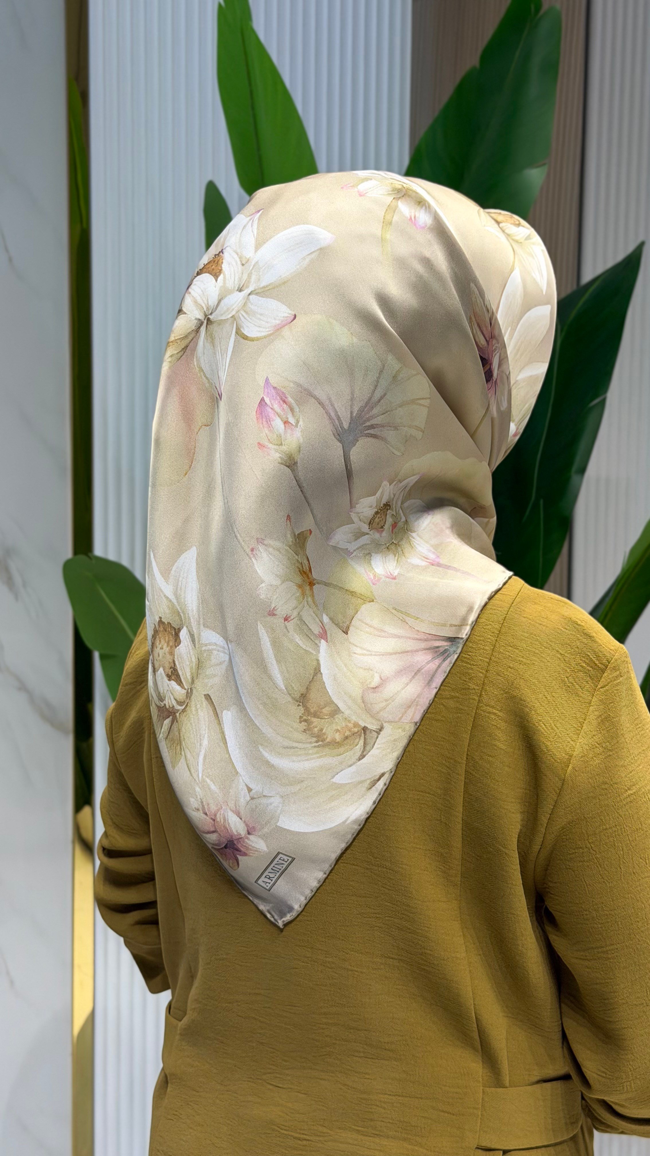 ARMİNE SURA İPEK EŞARP- 9505-52