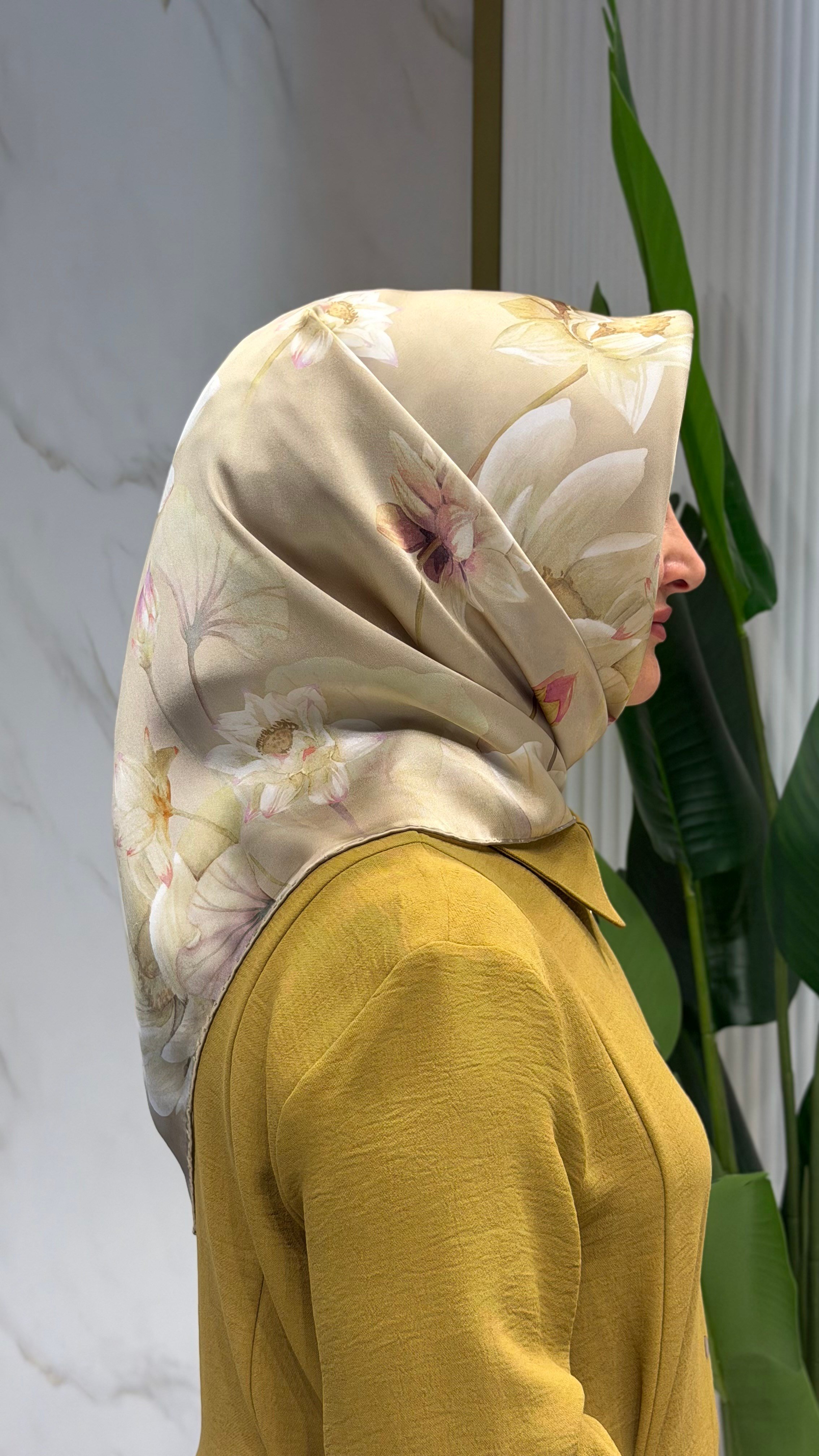 ARMİNE SURA İPEK EŞARP- 9505-52
