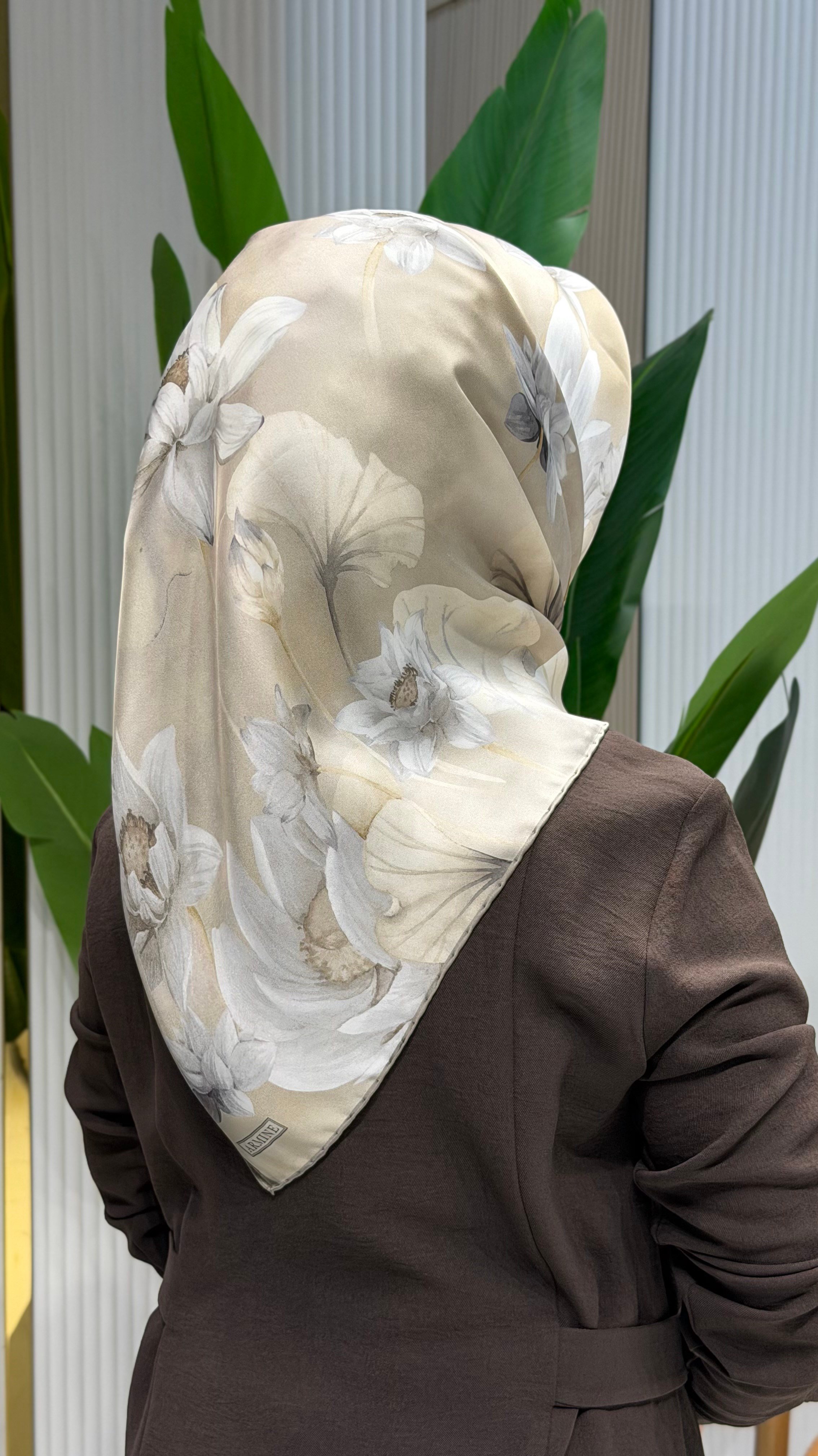 ARMİNE SURA İPEK EŞARP -9505-84