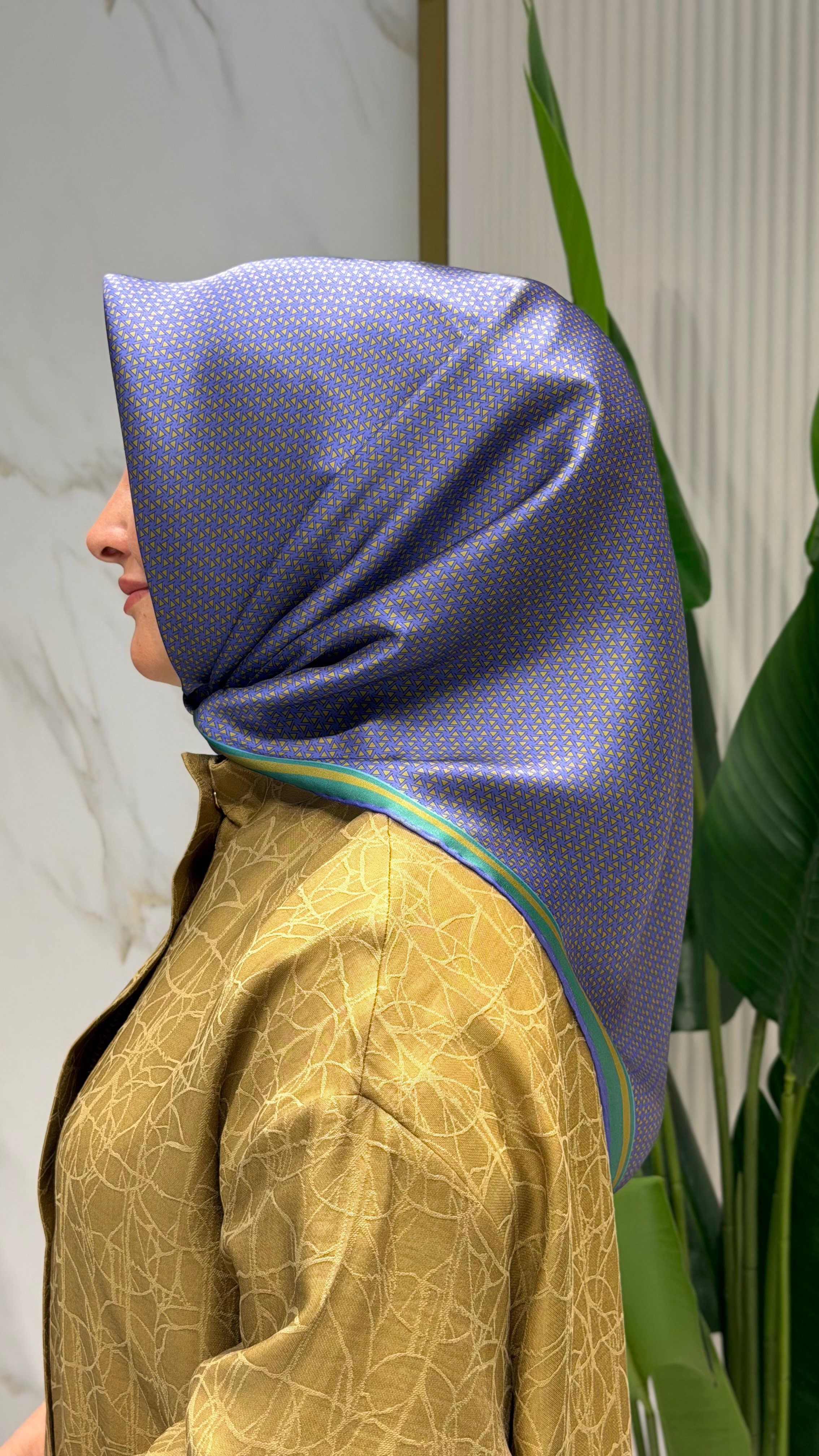 ARMİNE SURA İPEK EŞARP -9528-89