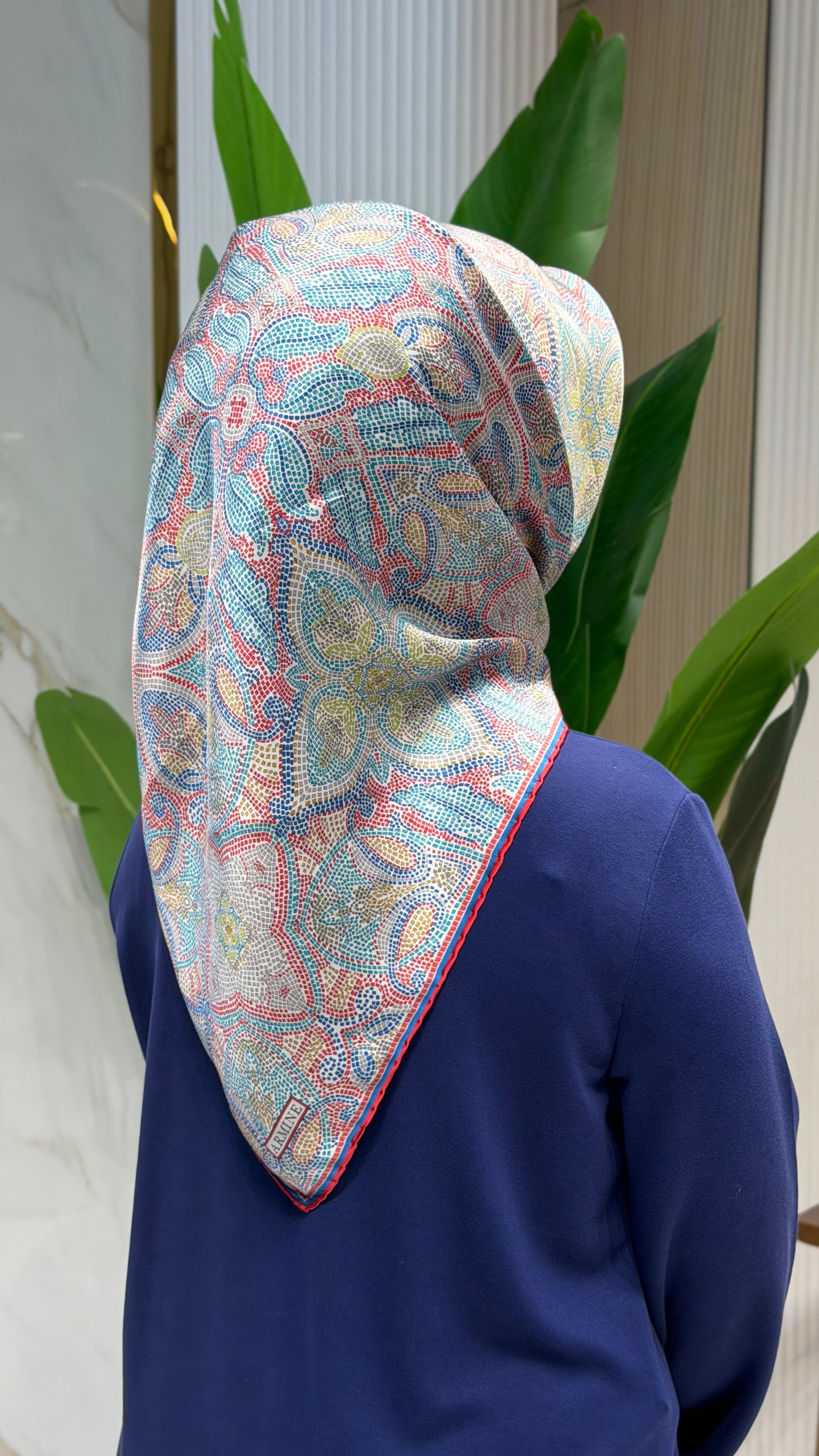 ARMINE SURA İPEK EŞARP - 9540-83