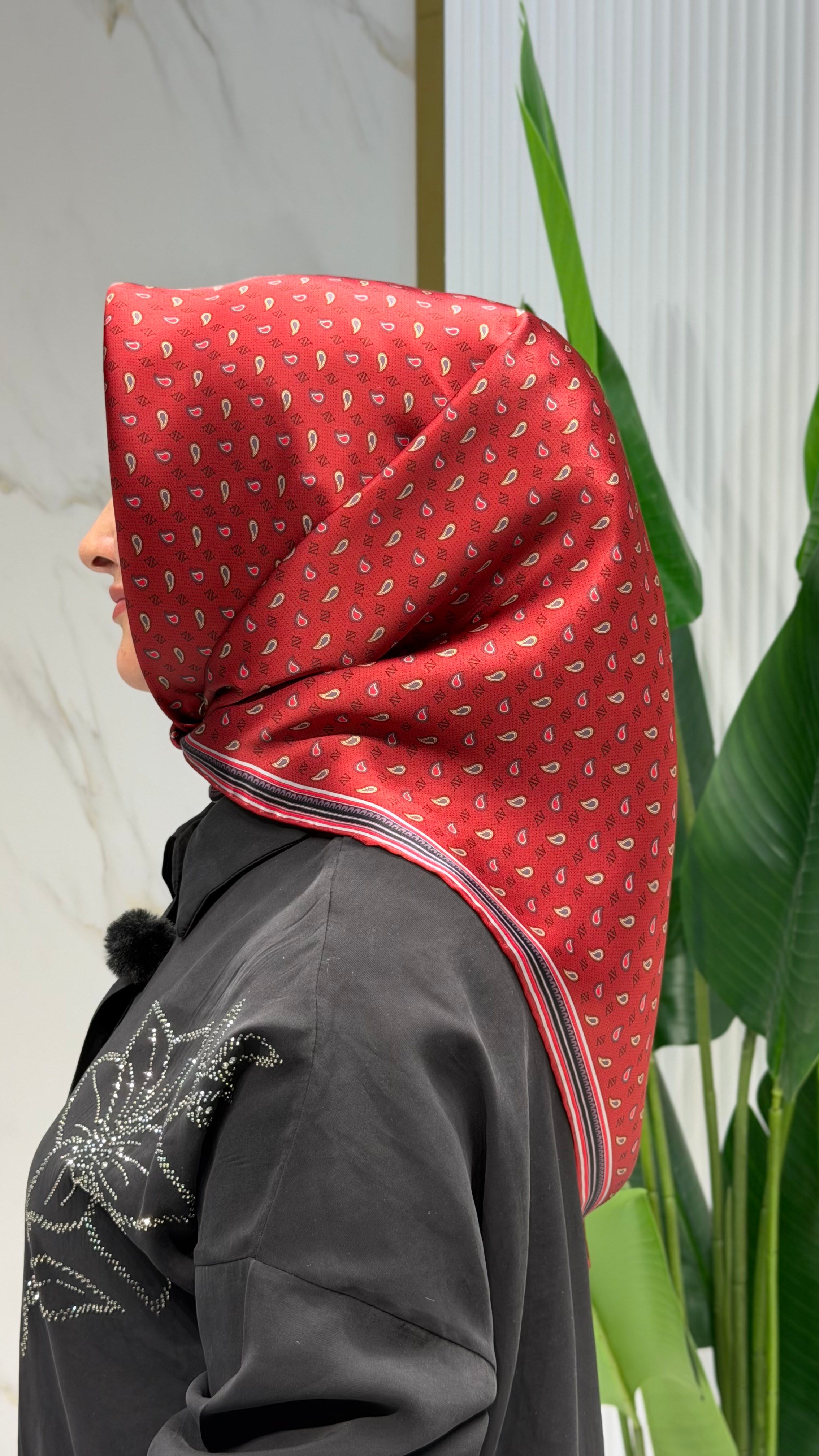 ARMİNE SURA İPEK EŞARP - 9548-31