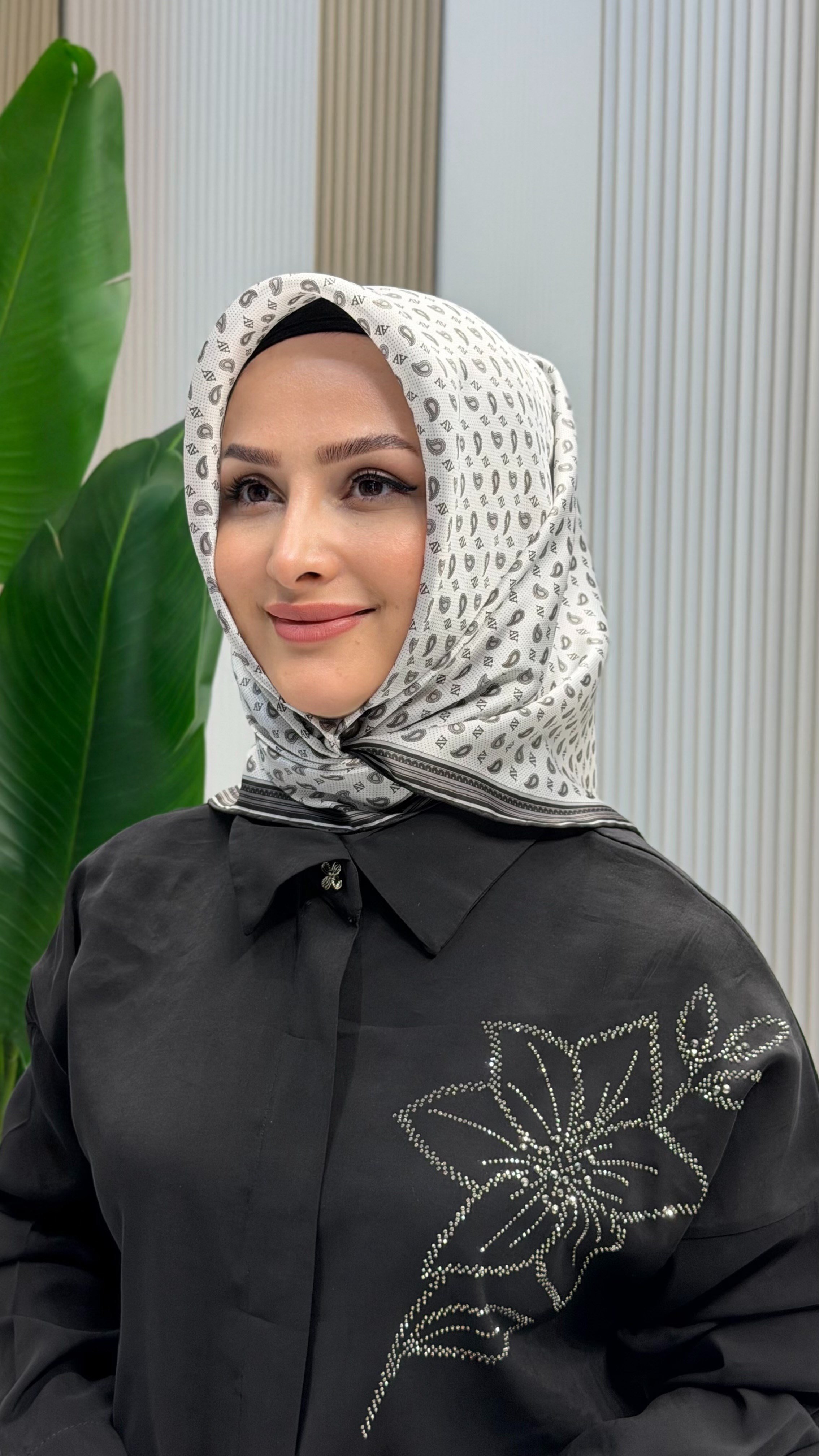 ARMİNE SURA İPEK EŞARP - 9548-50
