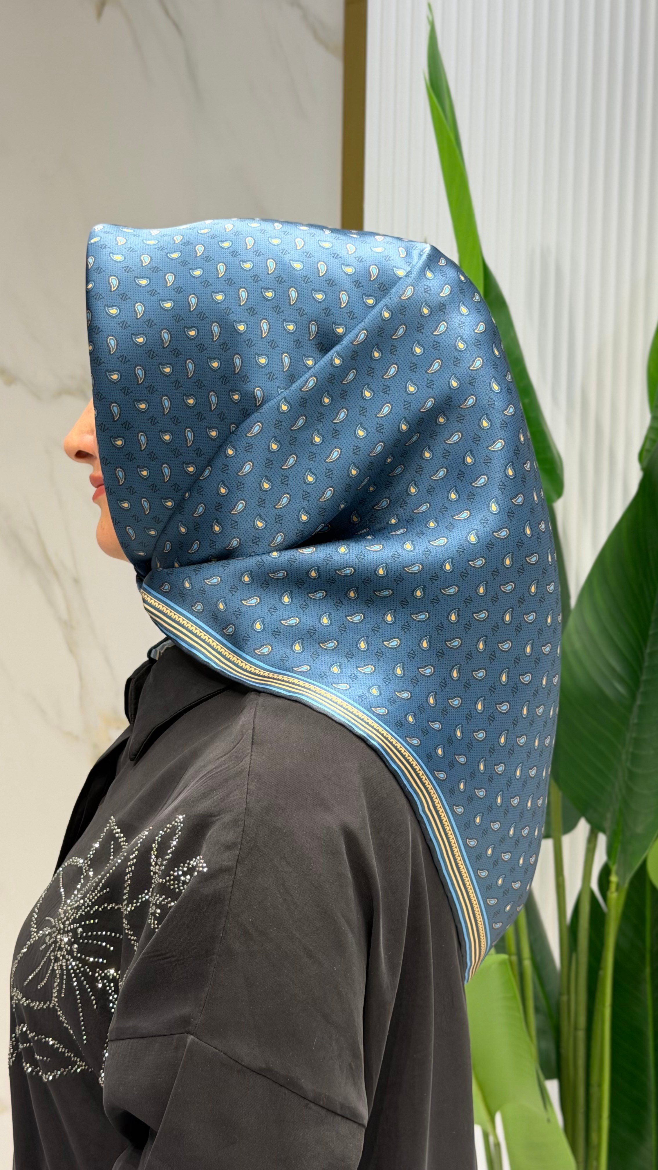 ARMİNE SURA İPEK EŞARP - 9548-80