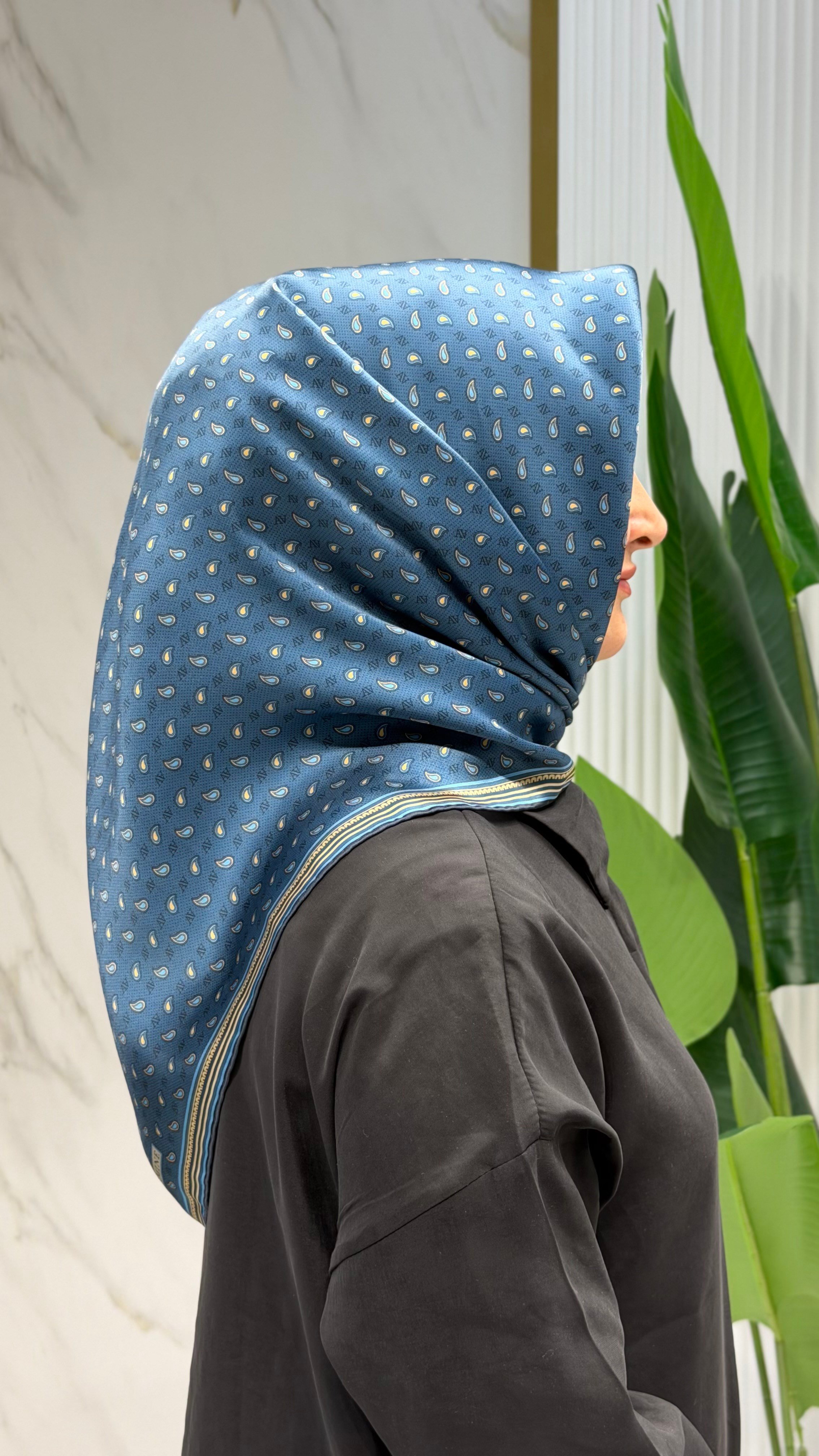 ARMİNE SURA İPEK EŞARP - 9548-80