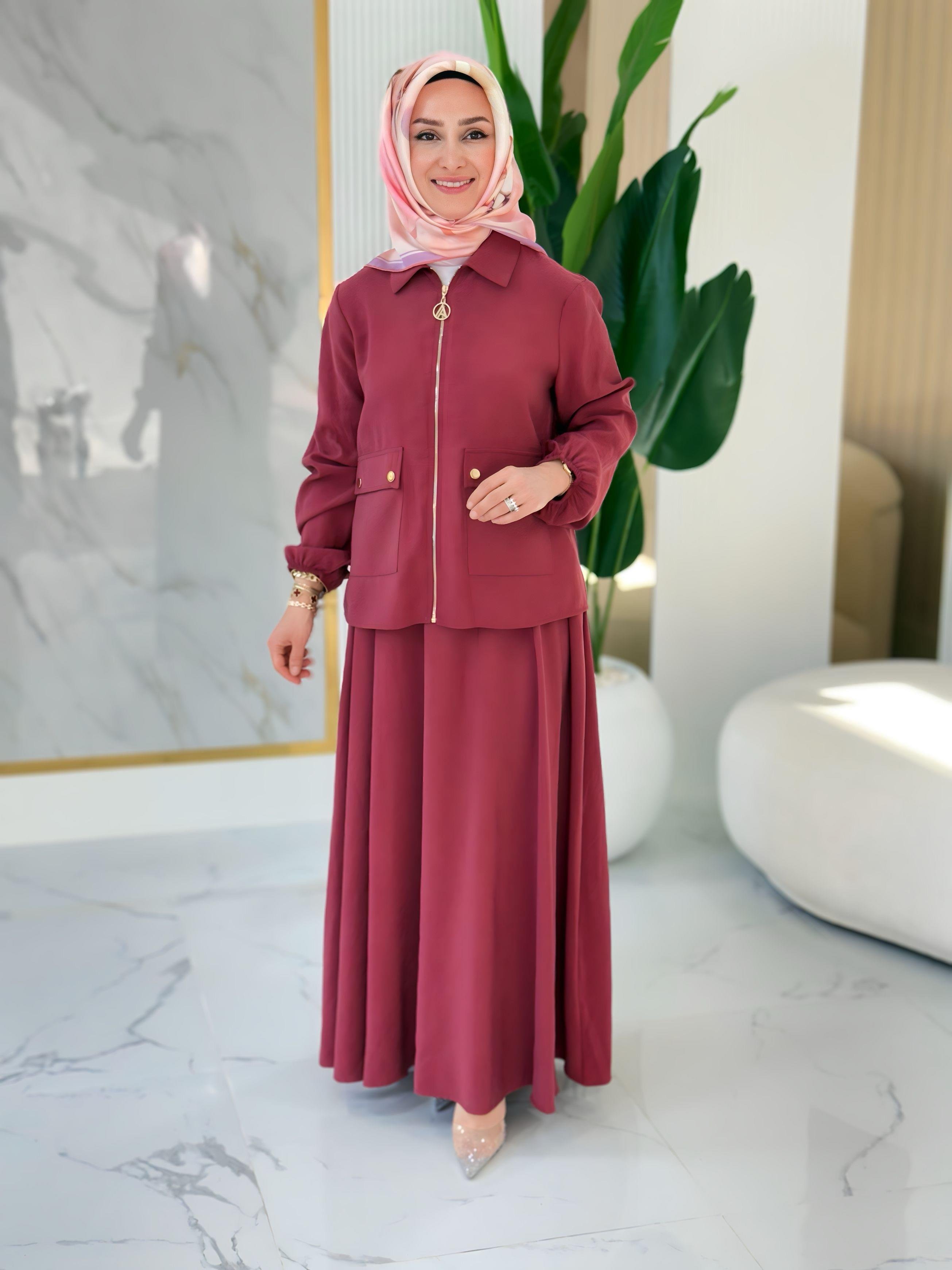 ARMİNE TREND CEP DETAYLI ETEKLİ TAKIM- 25YT622