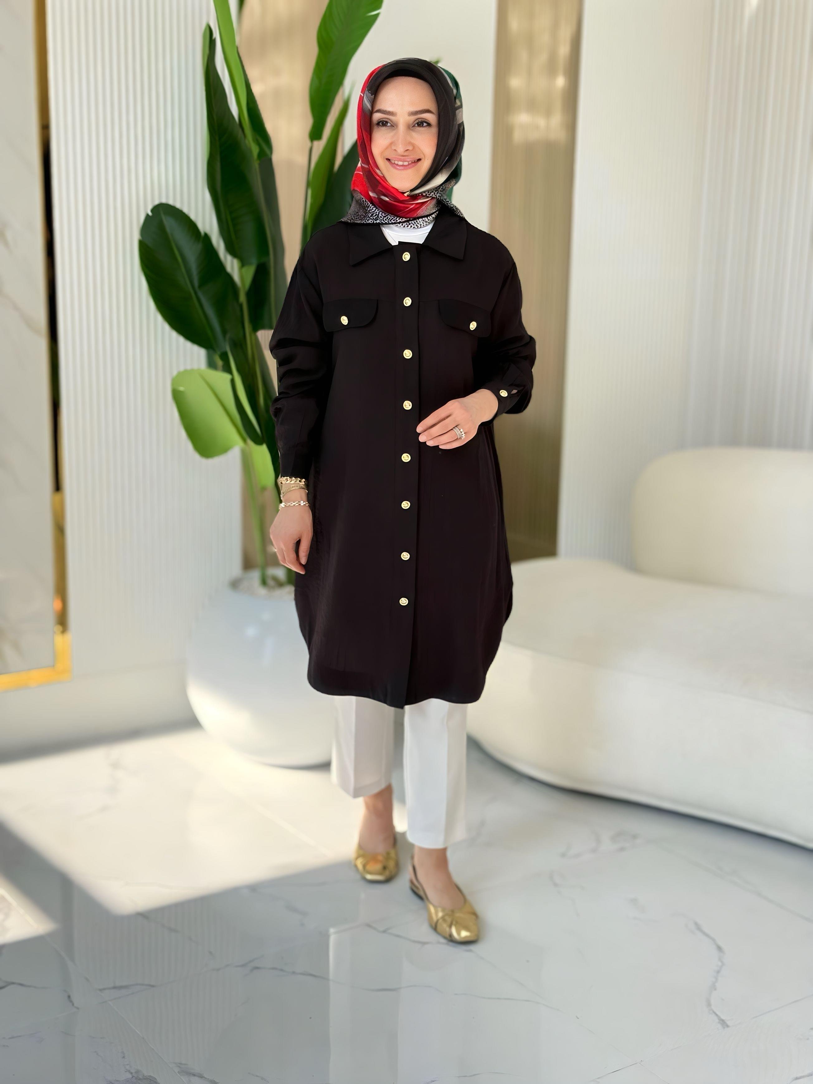 ARMİNE TREND CEP DETAYLI TUNİK- 25YT4145