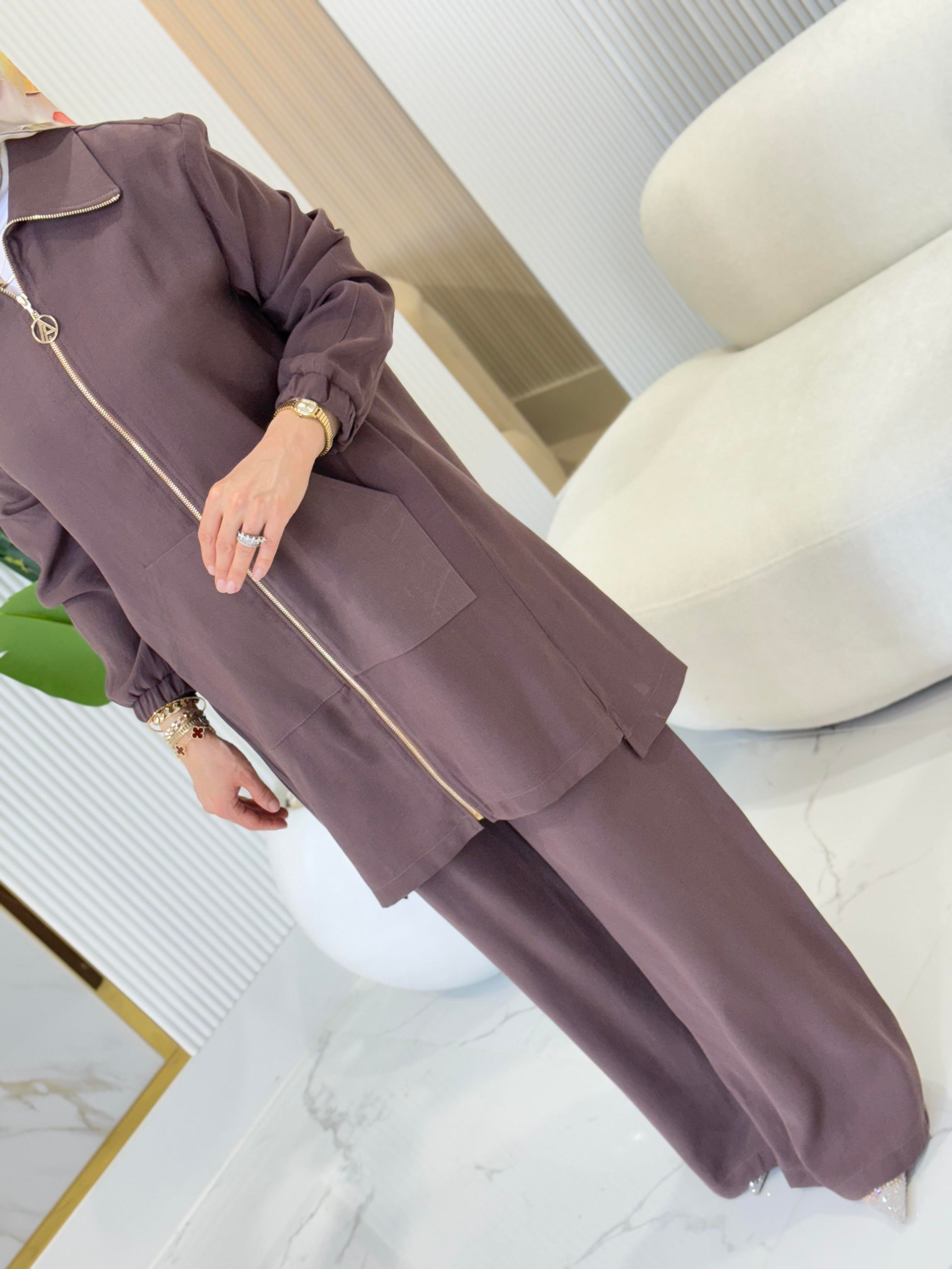 ARMİNE TREND CEPLİ PANTOLONLU TAKIM- 25YT6135
