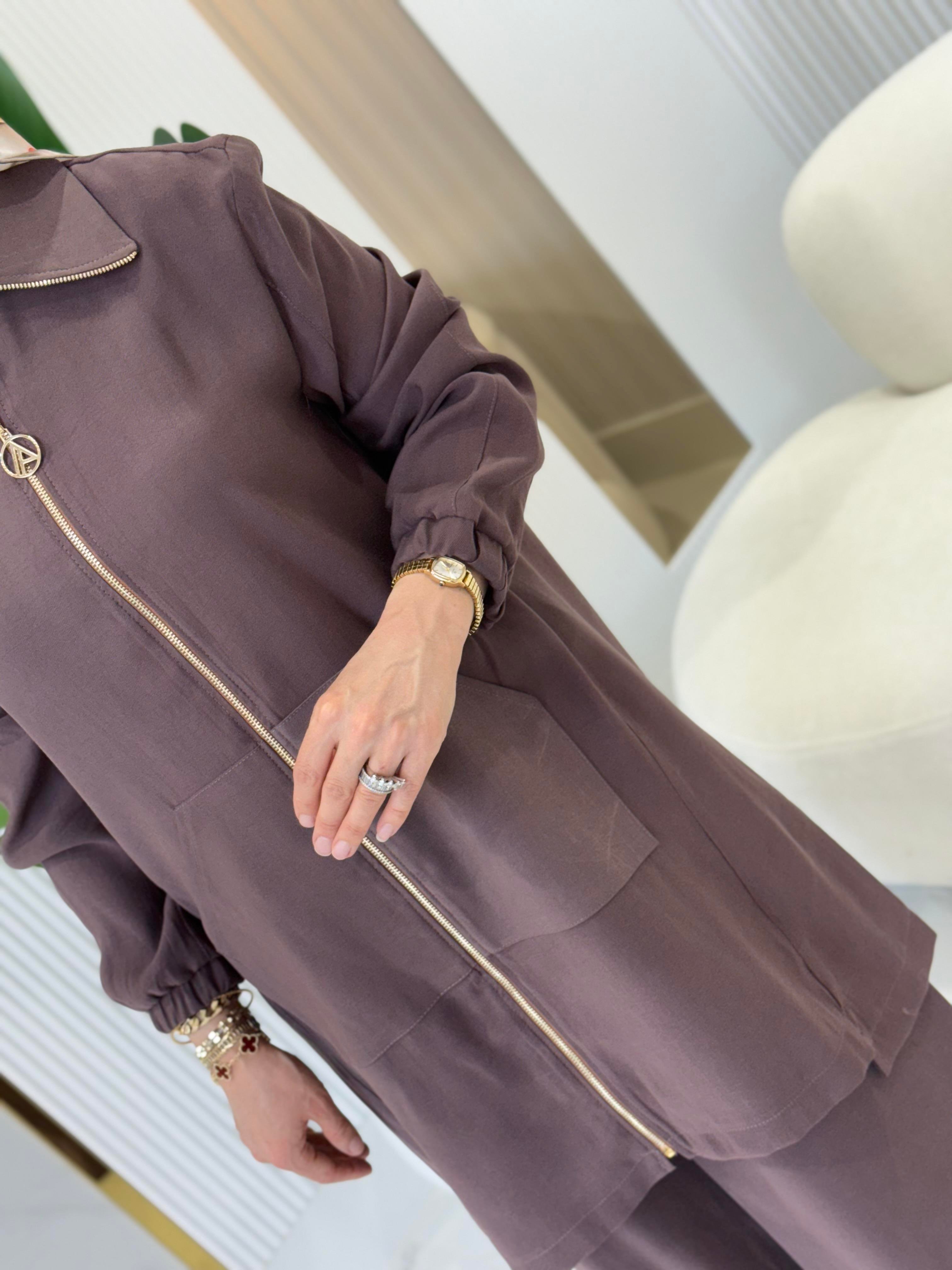 ARMİNE TREND CEPLİ PANTOLONLU TAKIM- 25YT6135