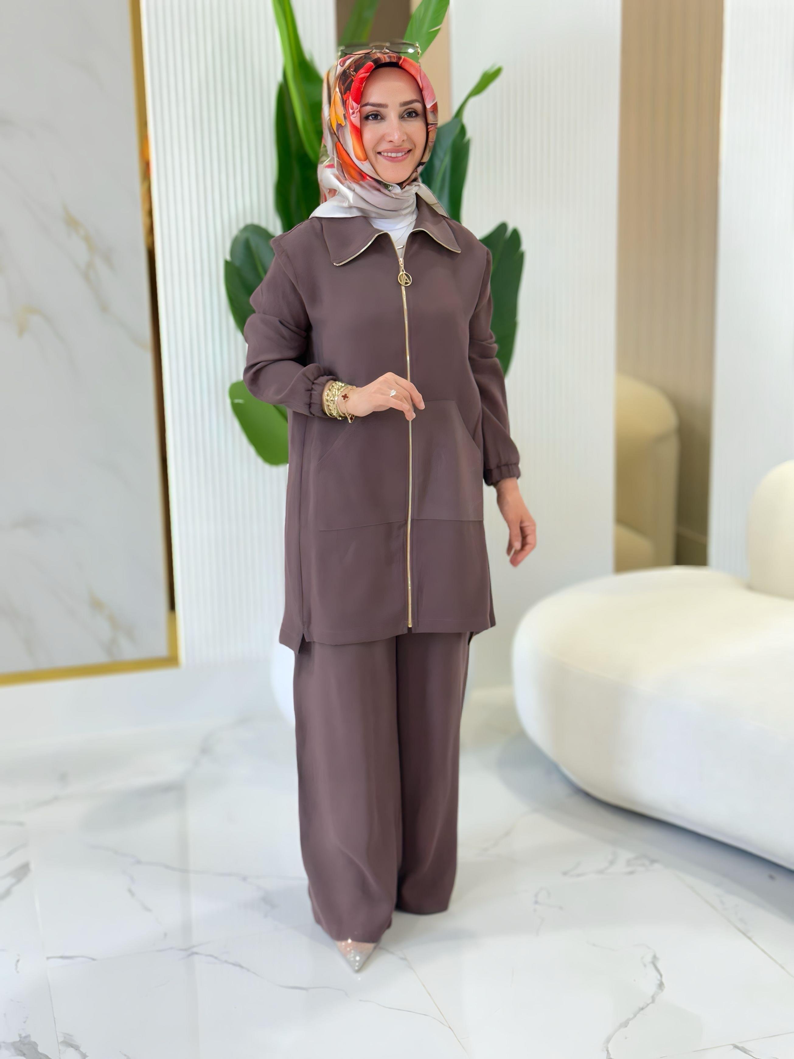 ARMİNE TREND CEPLİ PANTOLONLU TAKIM- 25YT6135