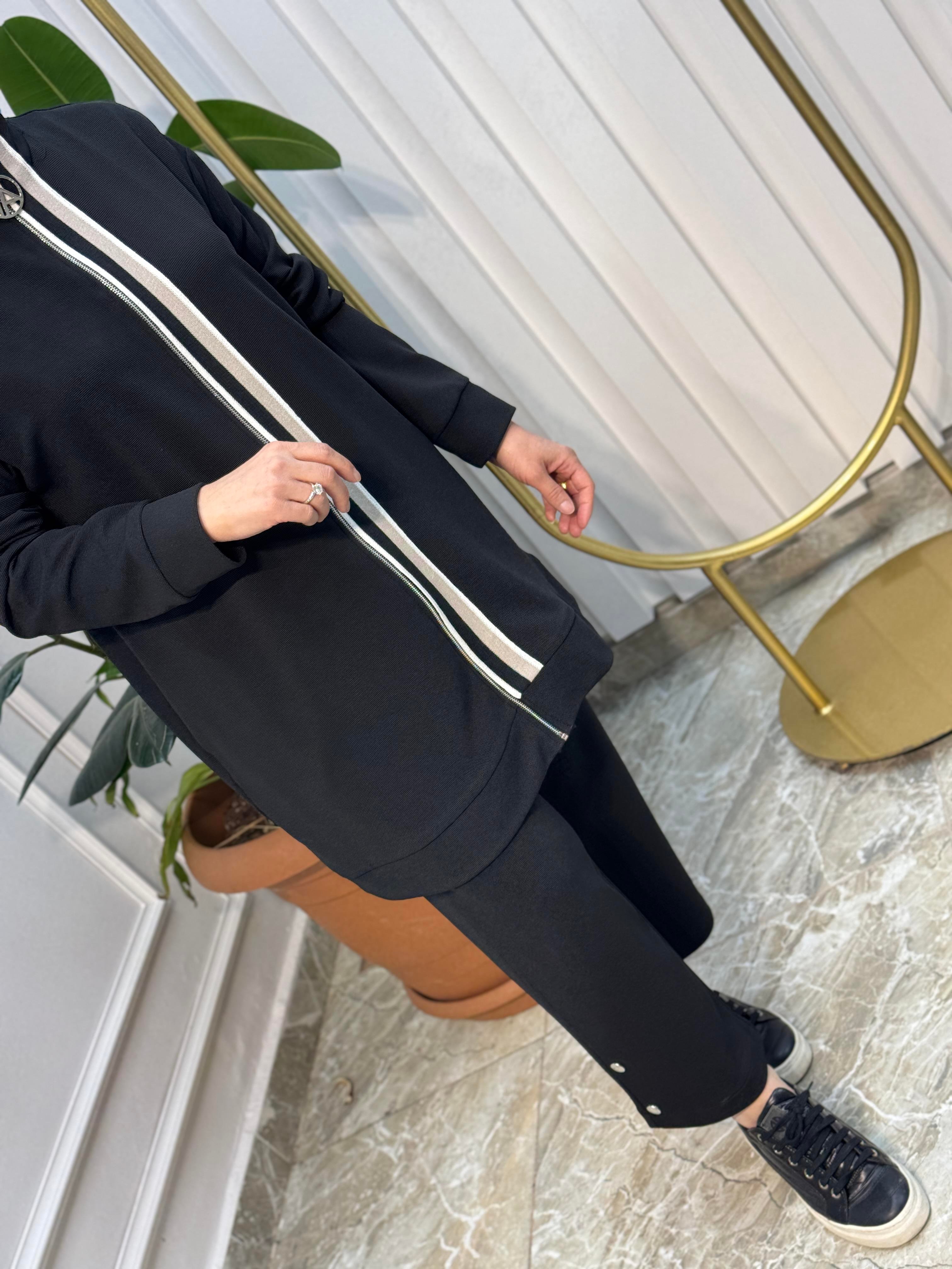 ARMİNE TREND ÖN ŞERİT DETAYLI PANTOLONLU TAKIM 25YT633
