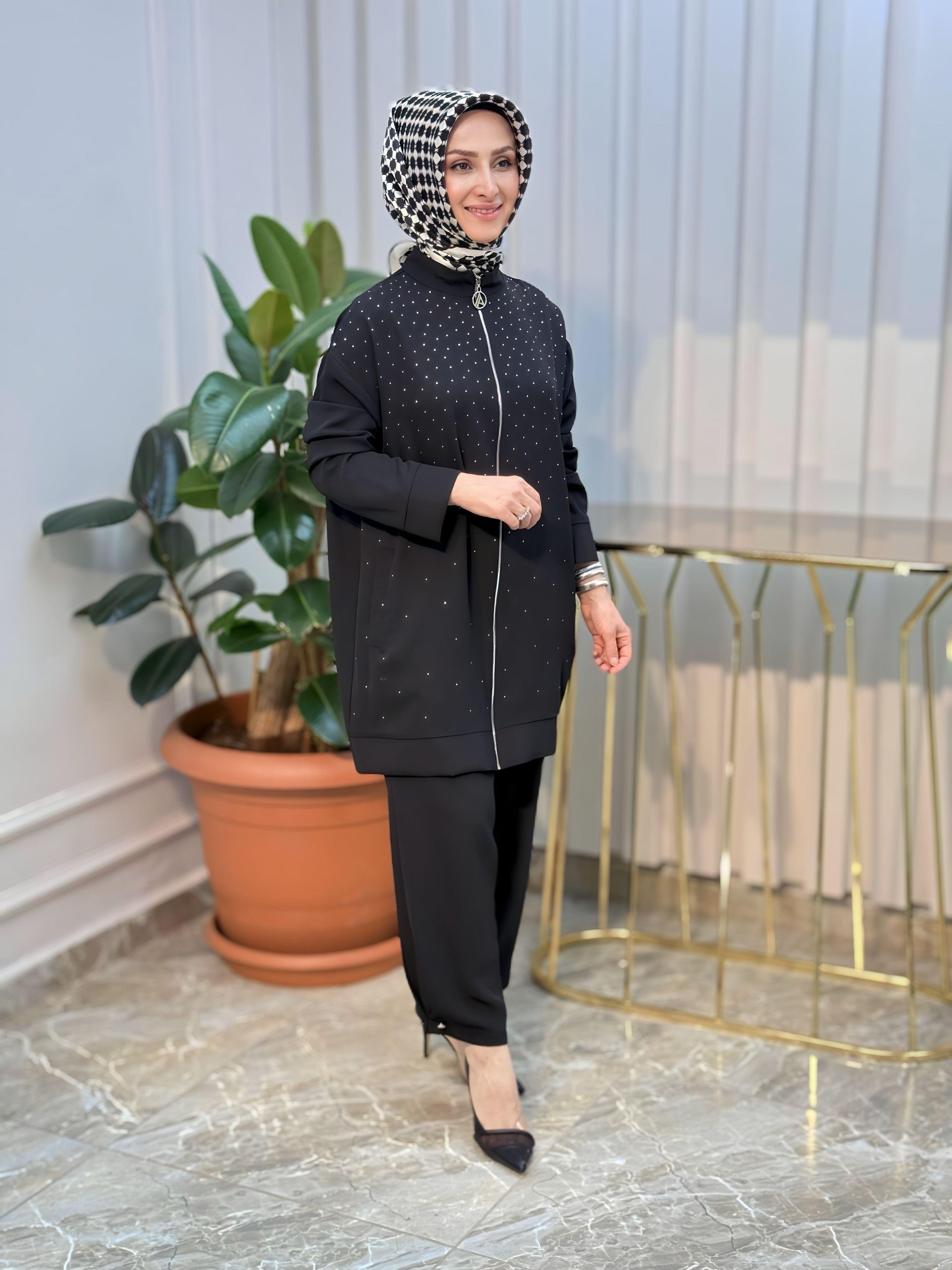 ARMİNE TREND TAŞLI TAKIM-25YT640