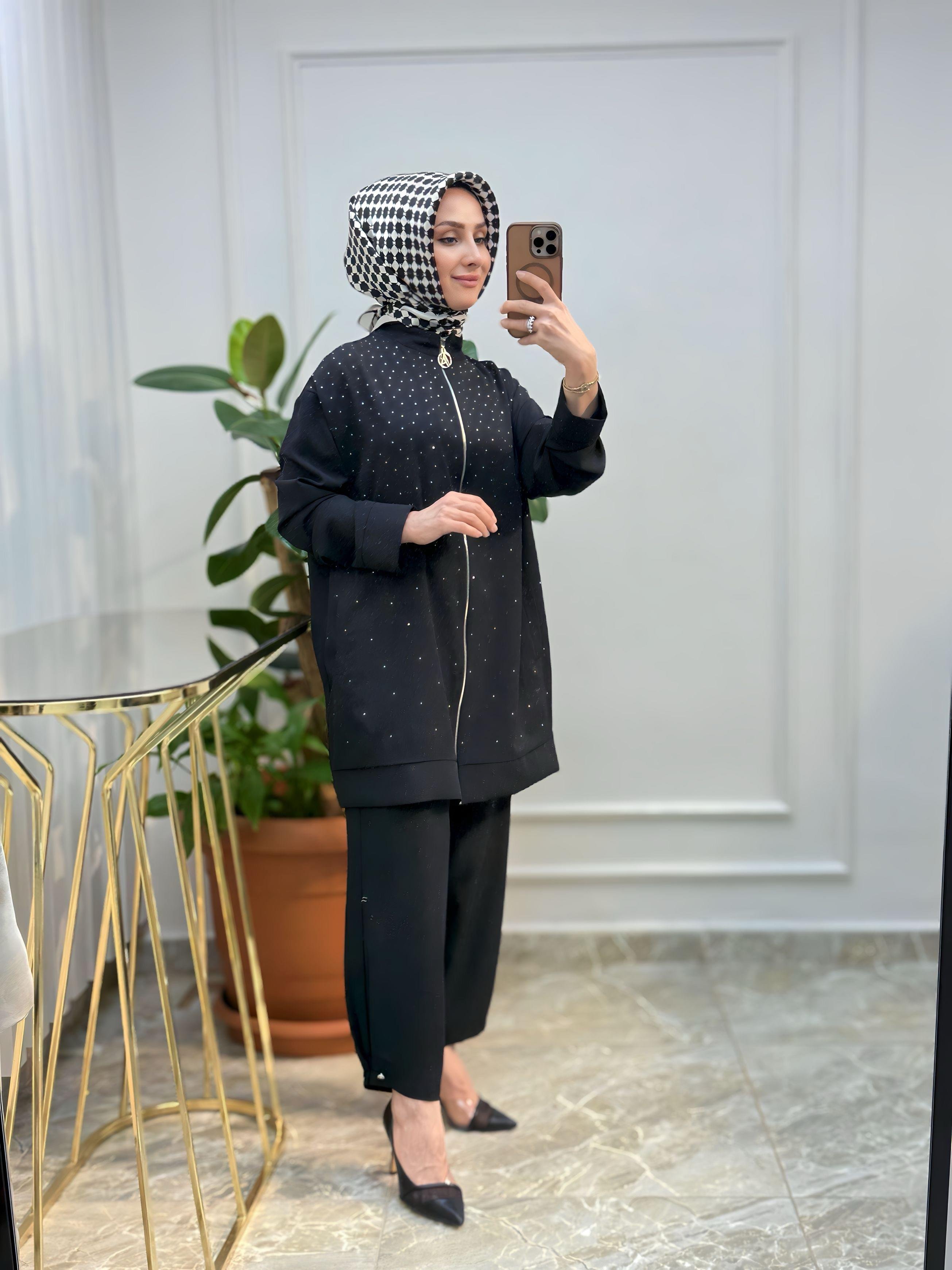 ARMİNE TREND TAŞLI TAKIM-25YT640