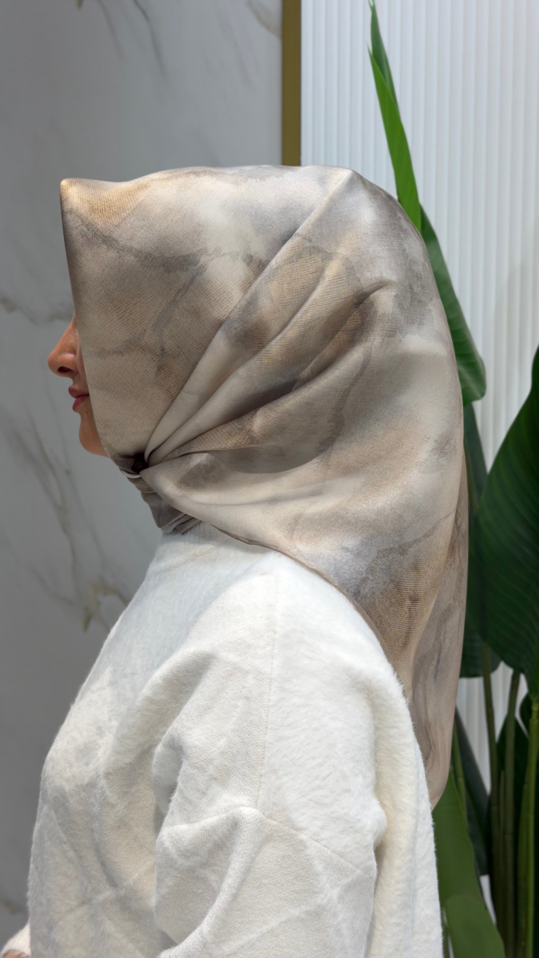 ARMİNE TWILL İPEK EŞARP - 9501-84 KAT