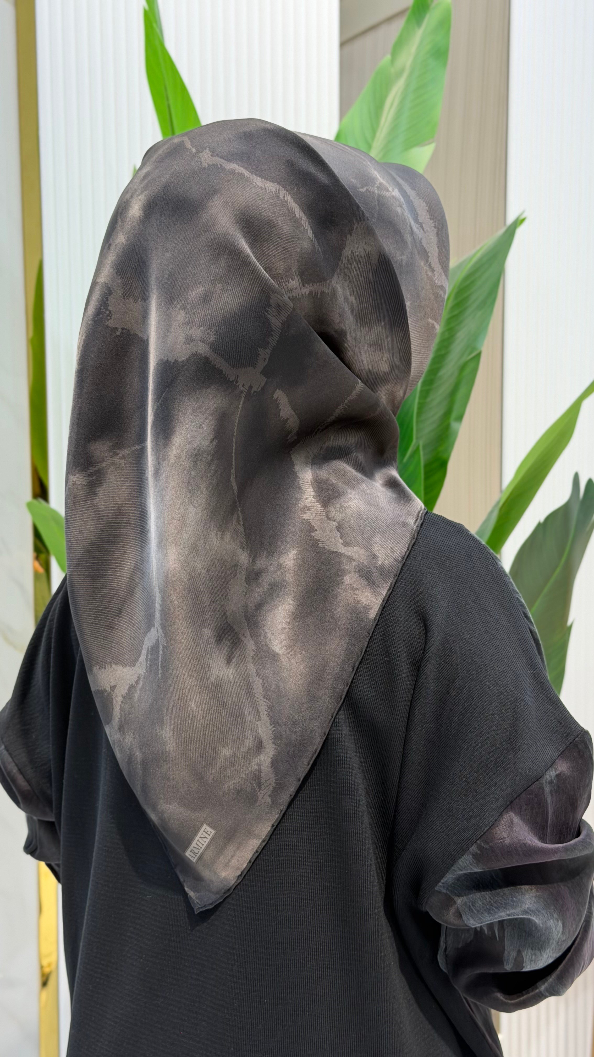 ARMİNE TWILL İPEK EŞARP - 9501-85