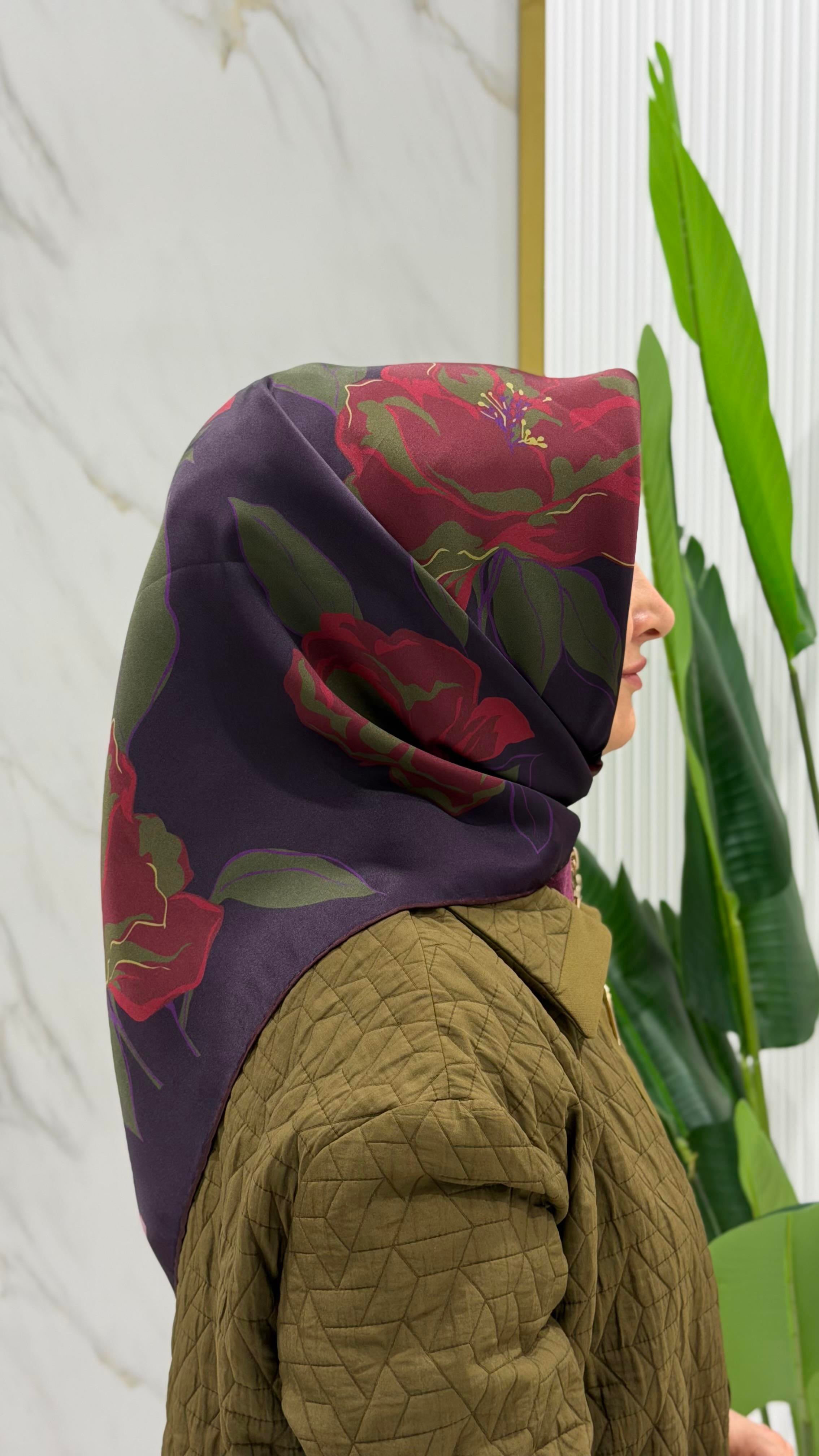 ARMİNE TWILL İPEK EŞARP 9509-59