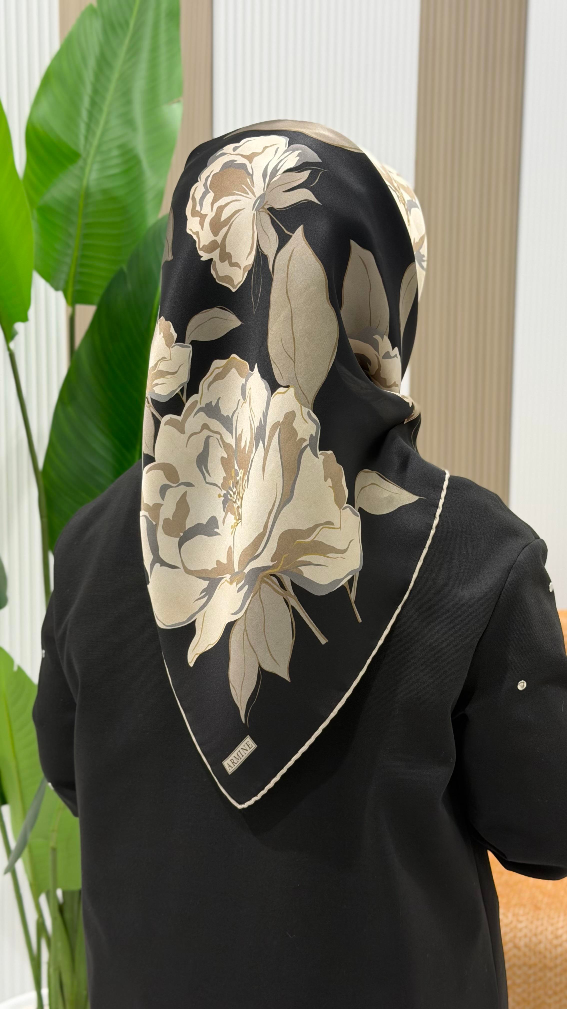 ARMİNE TWILL İPEK EŞARP 9509-9